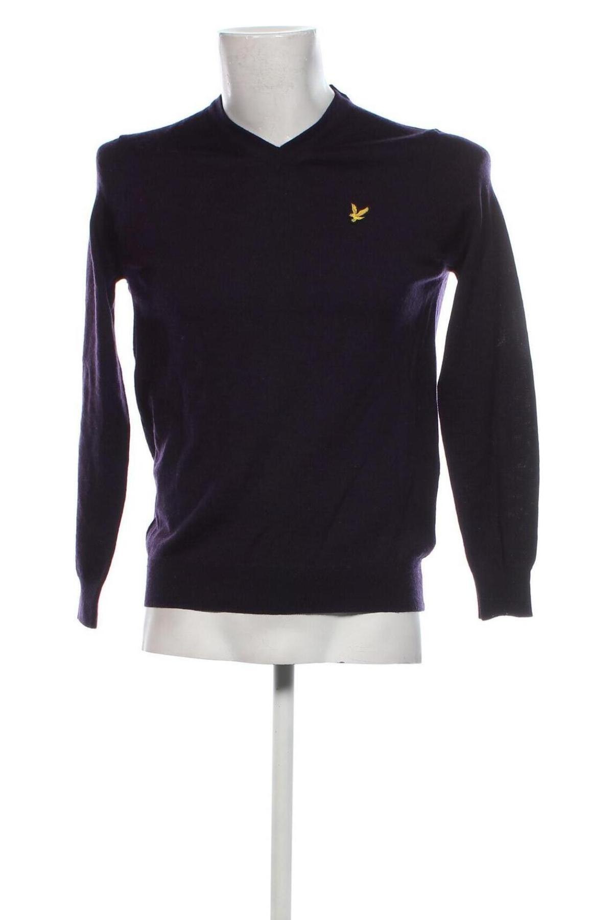 Męski sweter Lyle & Scott, Rozmiar S, Kolor Fioletowy, Cena 59,99 zł