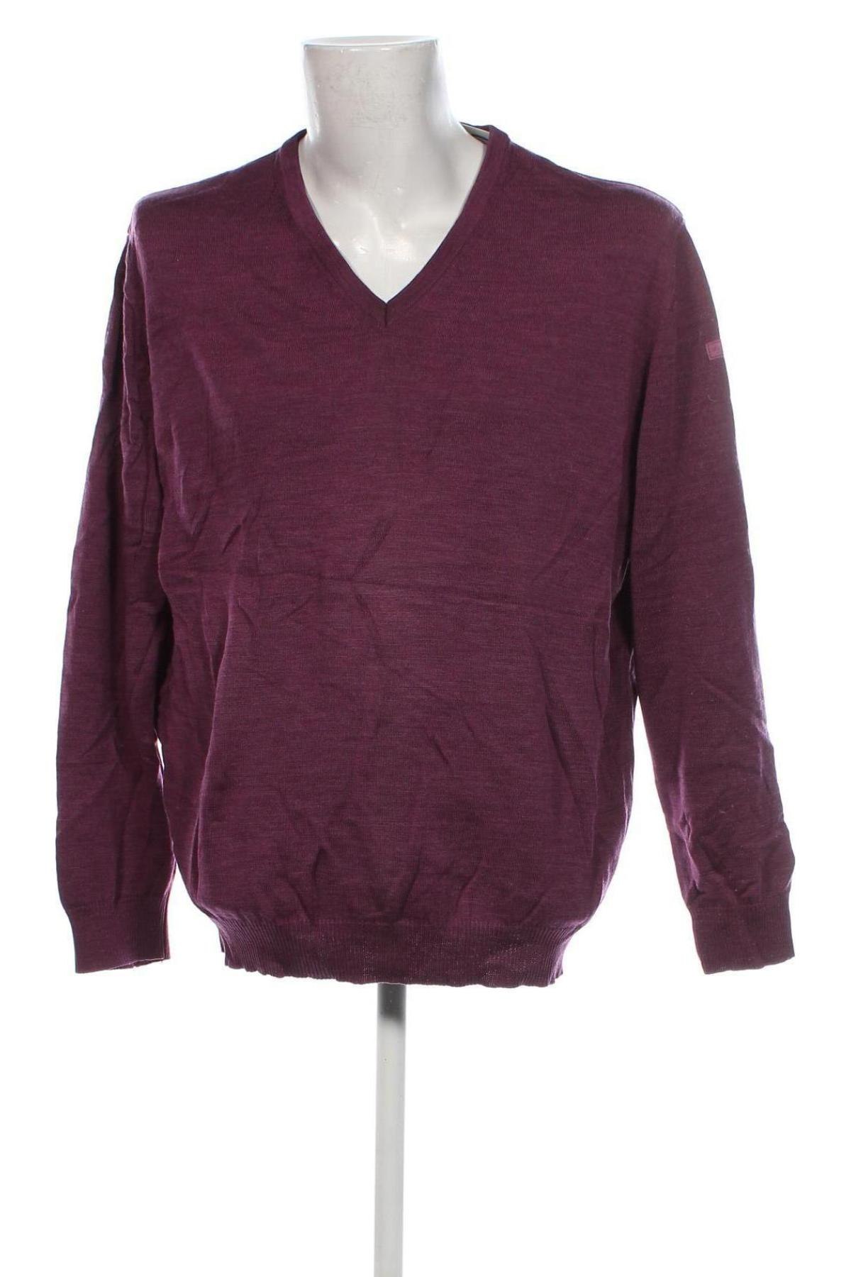 Herrenpullover Maerz Muenchen, Größe XXL, Farbe Lila, Preis 25,49 €