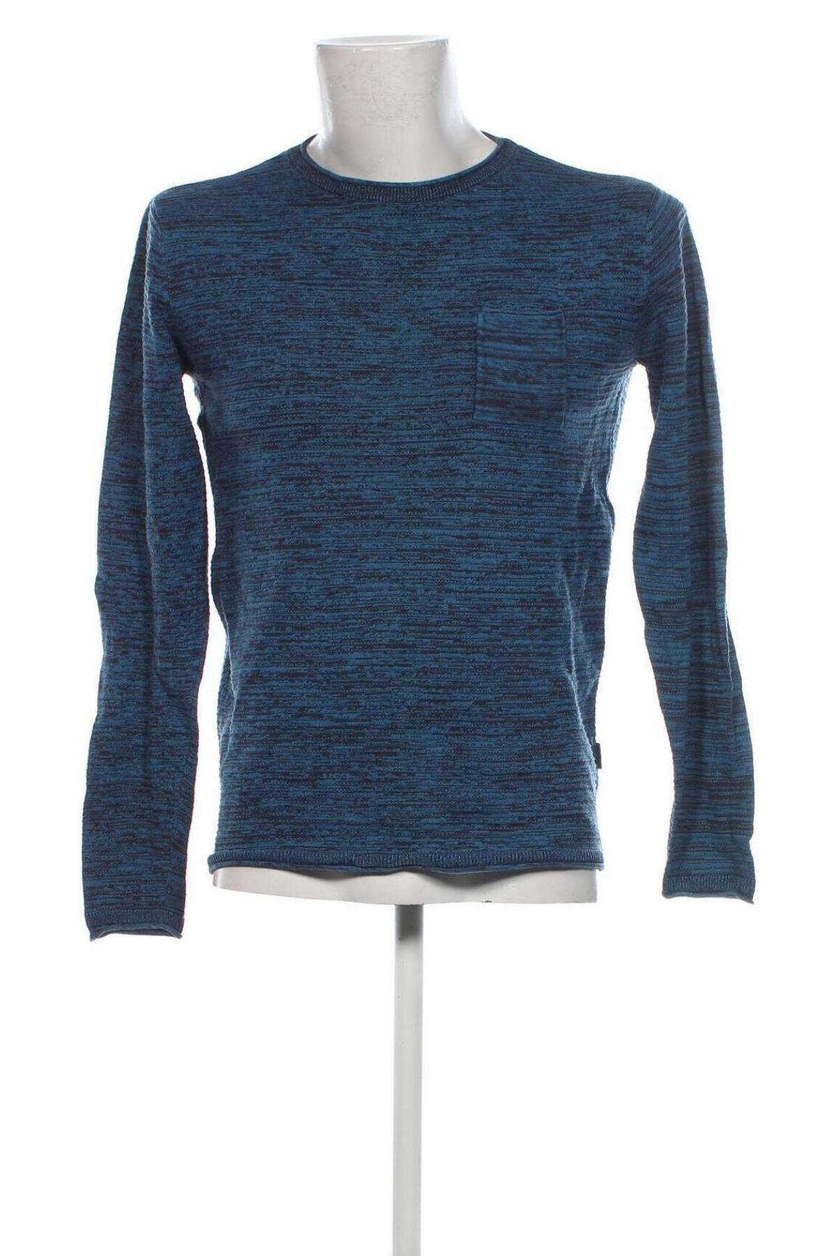 Herrenpullover Manguun, Größe M, Farbe Blau, Preis € 12,99