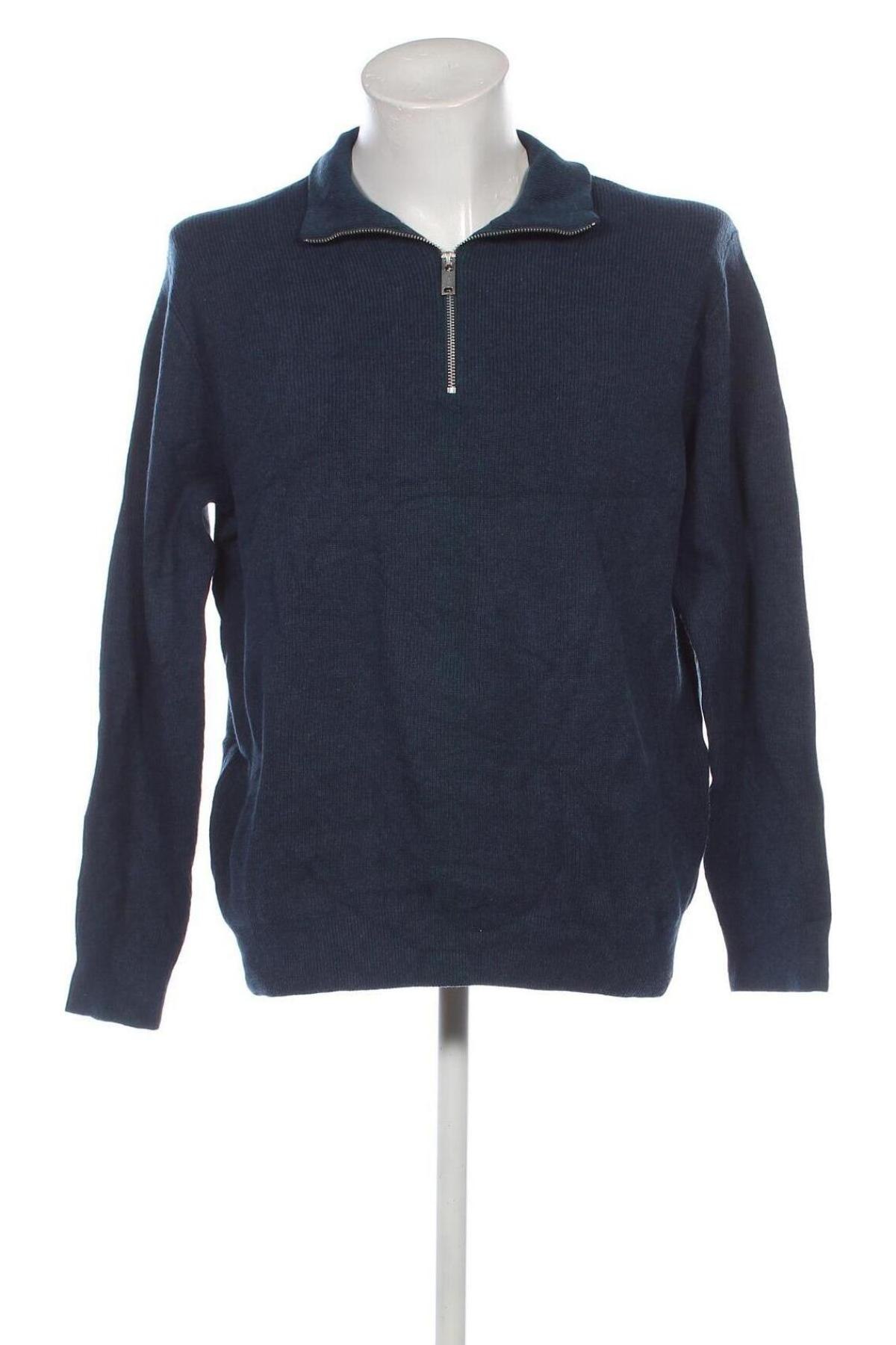 Herrenpullover Marks & Spencer, Größe XL, Farbe Blau, Preis € 15,49