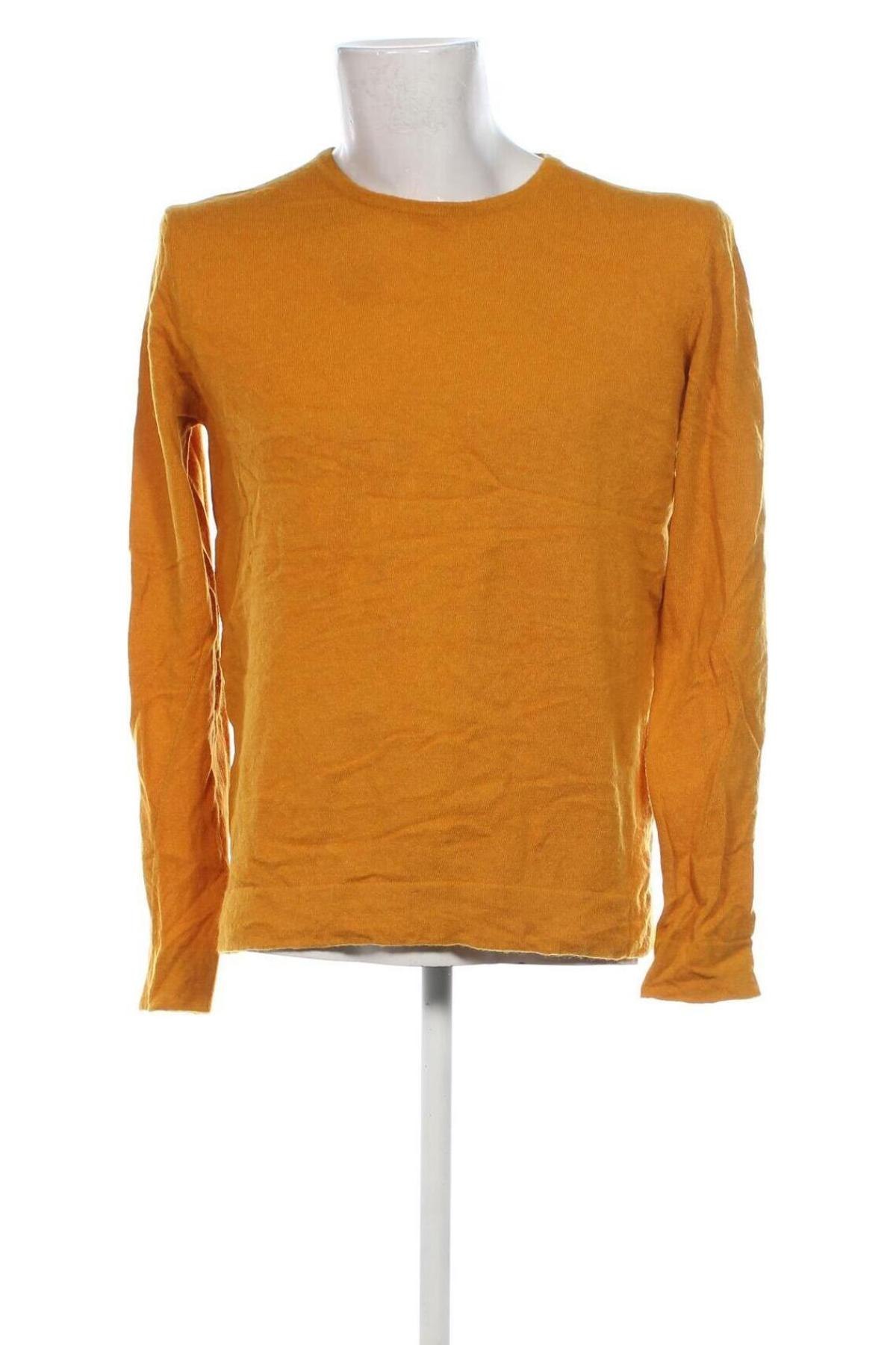 Herrenpullover Mey & Edlich, Größe L, Farbe Gelb, Preis 21,99 €