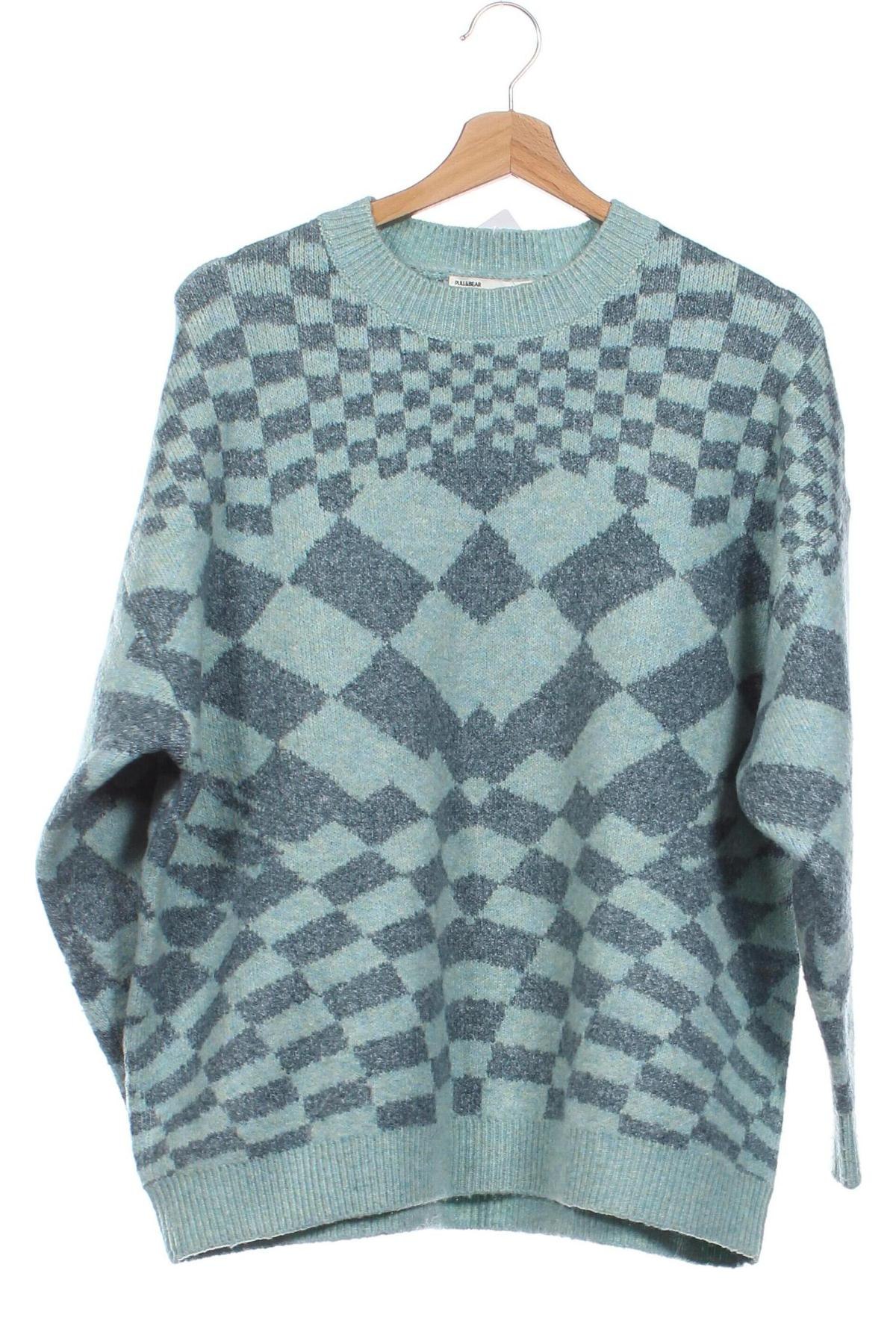 Herrenpullover Pull&Bear, Größe XS, Farbe Grün, Preis € 9,59