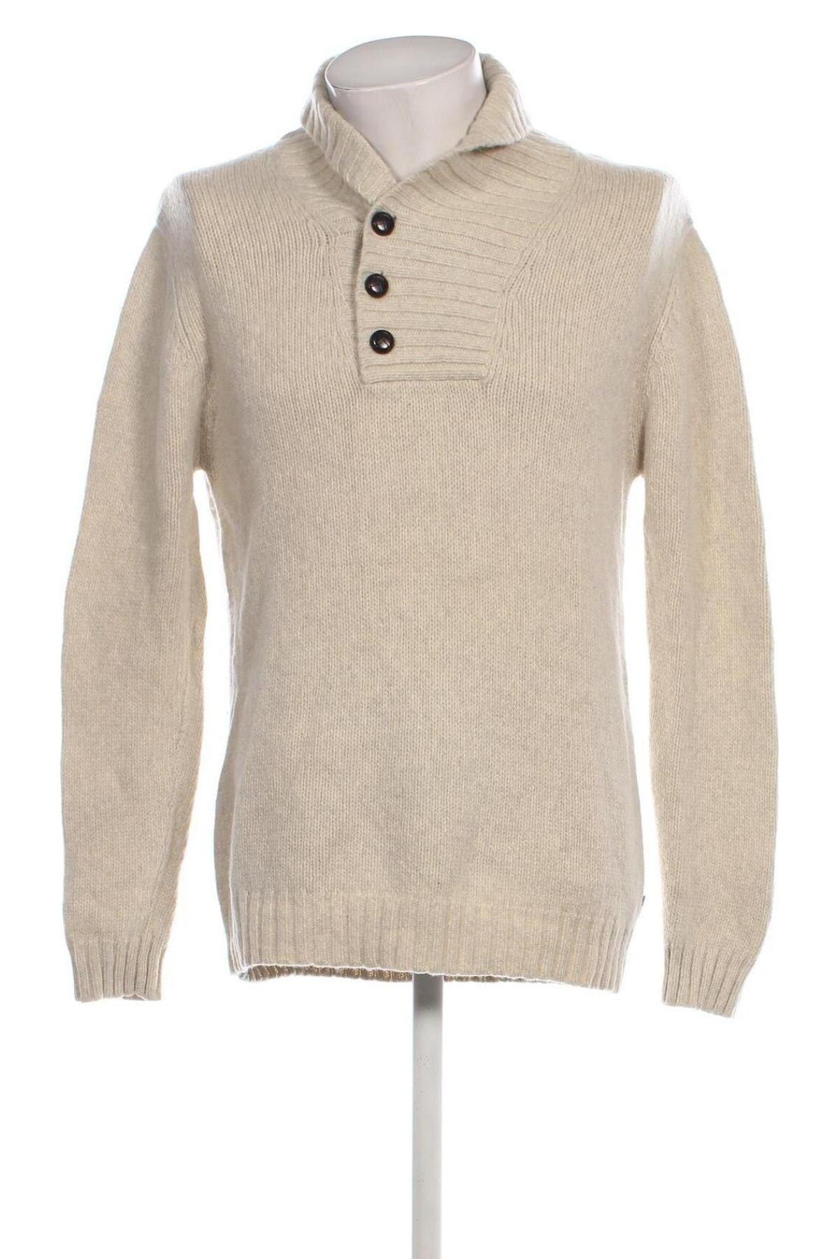 Herrenpullover Sand, Größe M, Farbe Beige, Preis 46,99 €