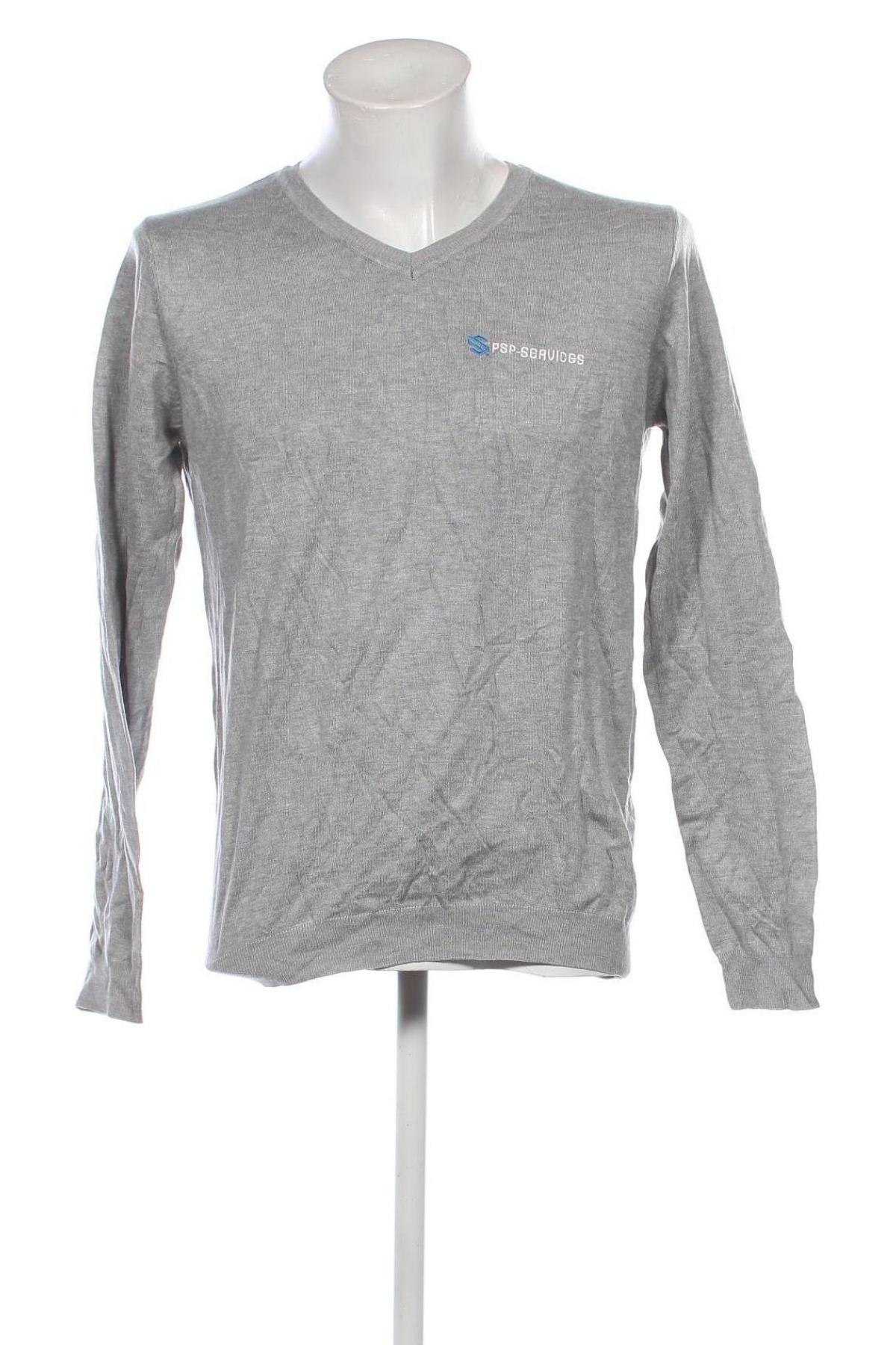 Herrenpullover Sol's, Größe L, Farbe Grau, Preis 8,99 €