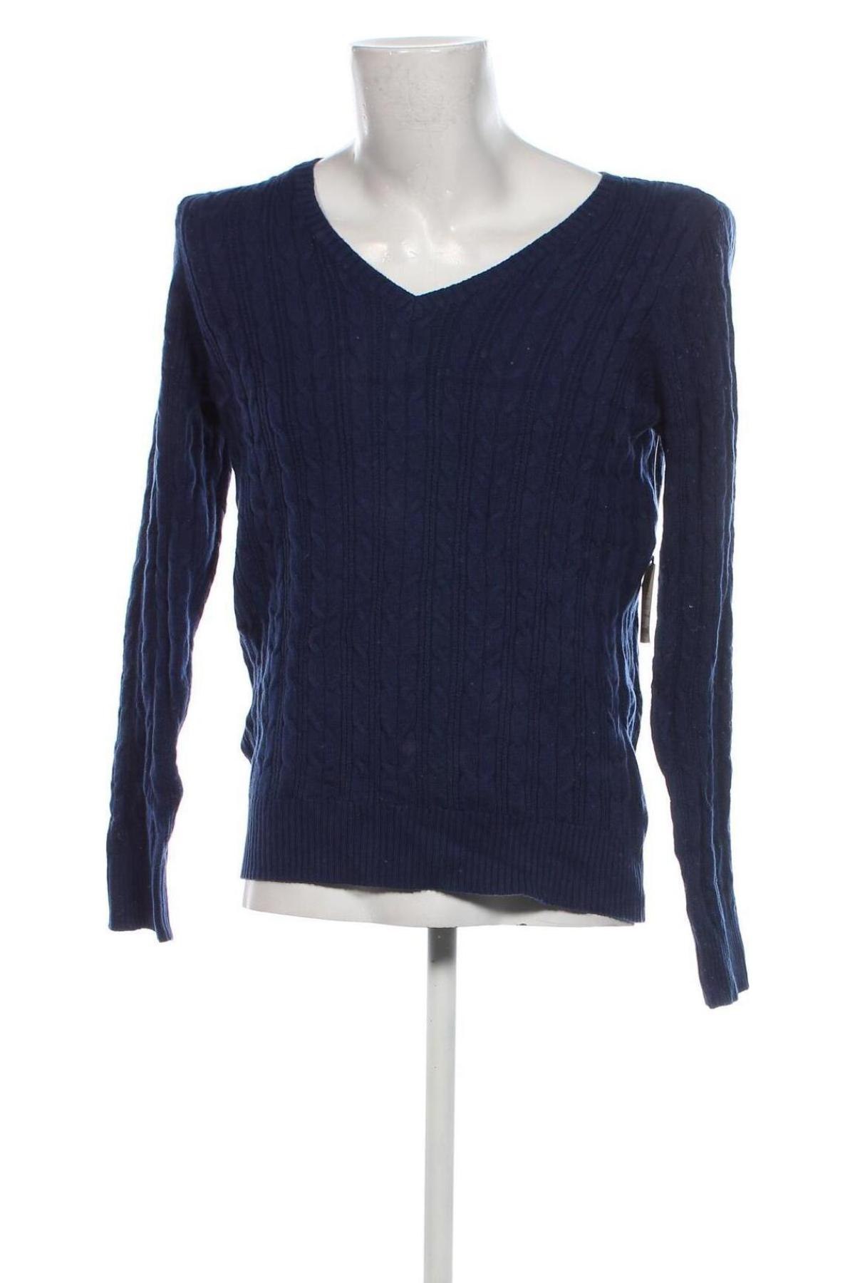 Herrenpullover St John's Bay, Größe XL, Farbe Blau, Preis € 10,99