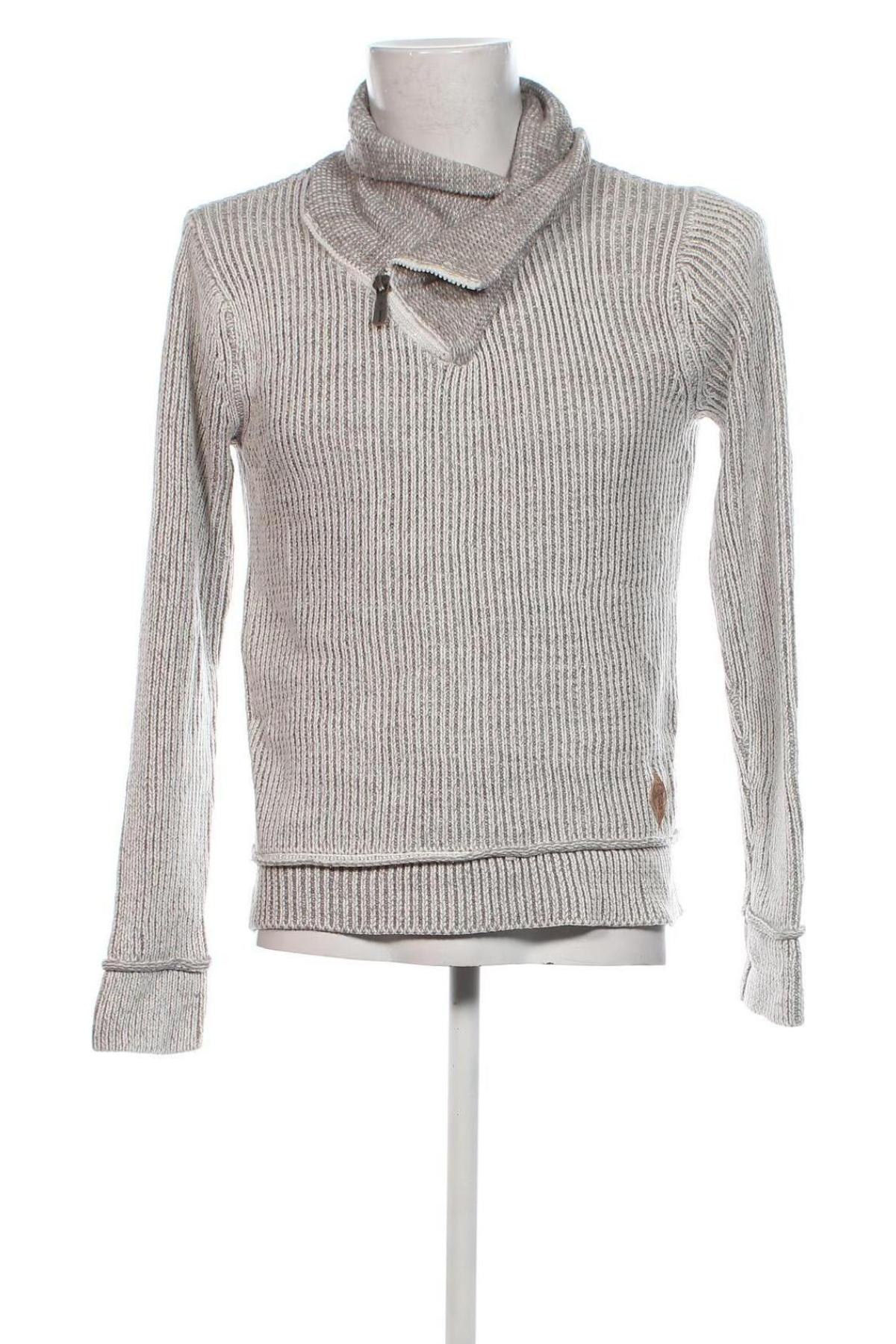 Herrenpullover Sublevel, Größe M, Farbe Grau, Preis 10,49 €