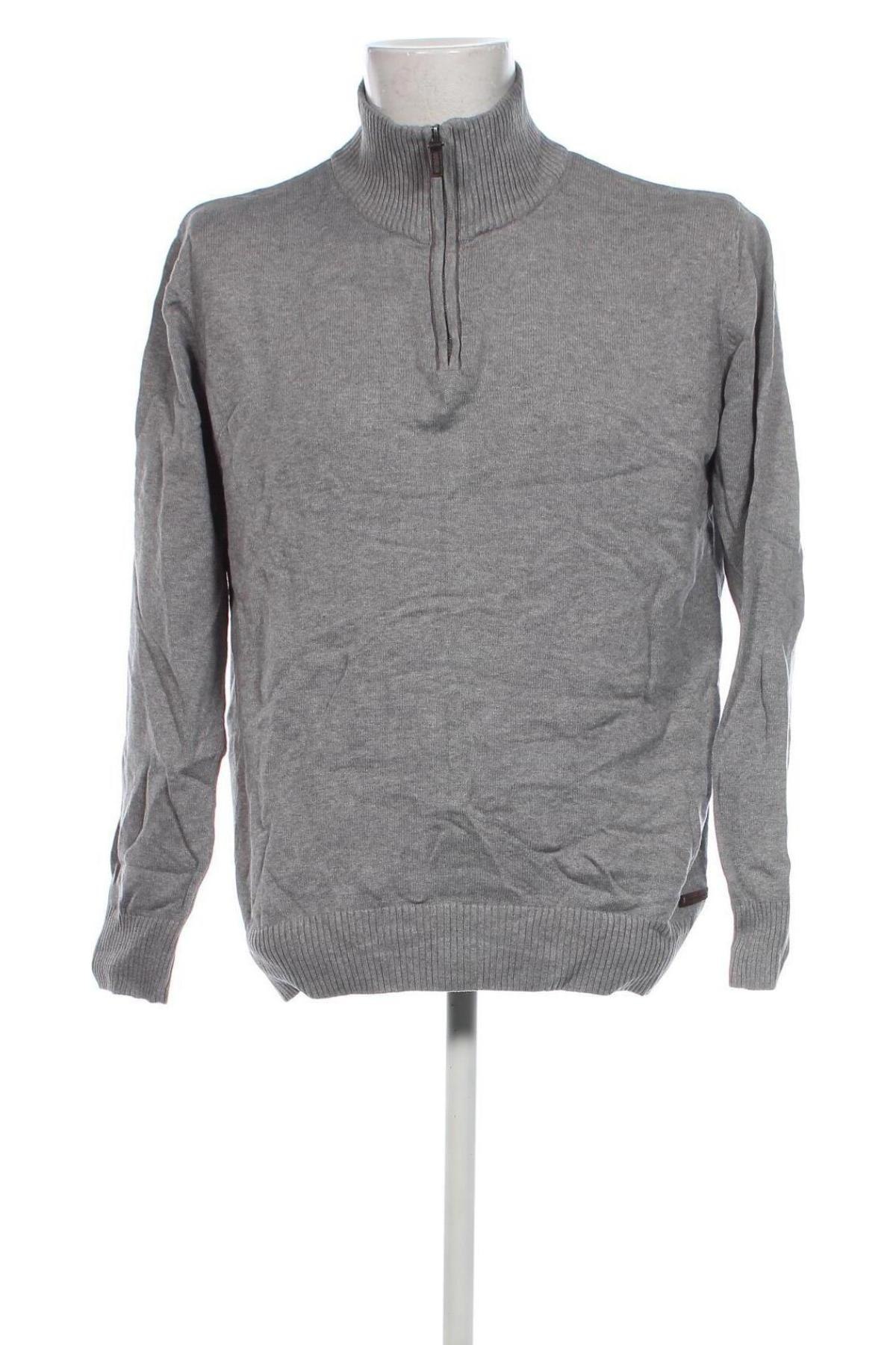 Herrenpullover Tom Tailor, Größe XL, Farbe Grau, Preis 11,99 €