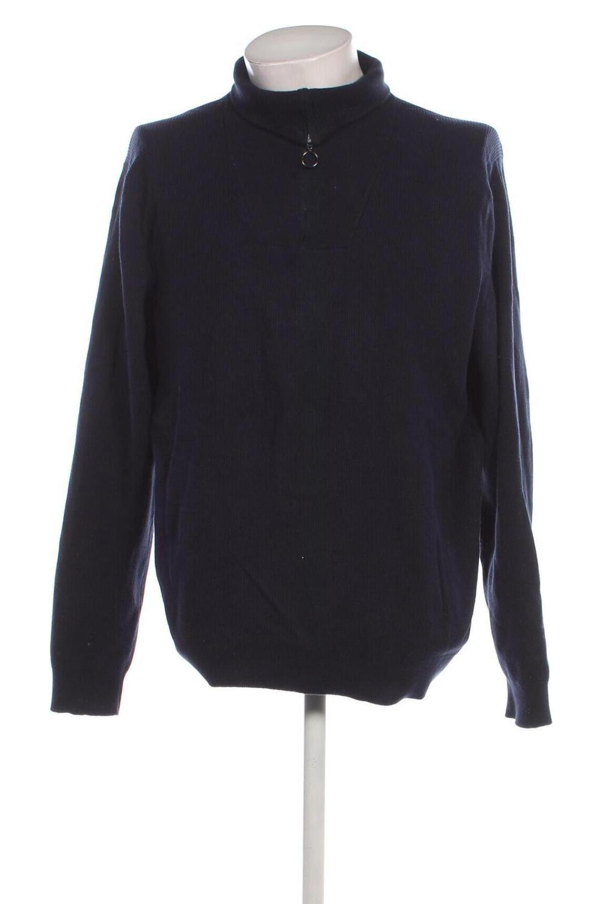 Herrenpullover Via Cortesa, Größe 3XL, Farbe Blau, Preis 11,99 €