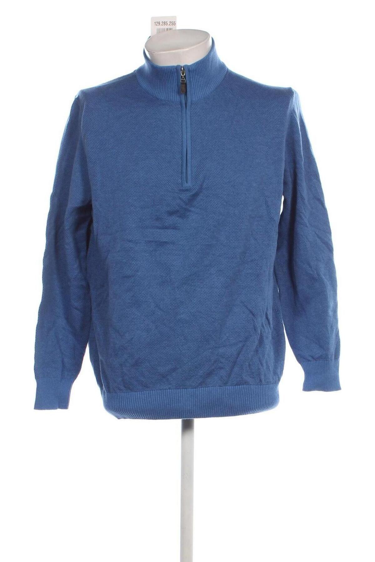 Herrenpullover Walbusch, Größe XL, Farbe Blau, Preis 17,99 €