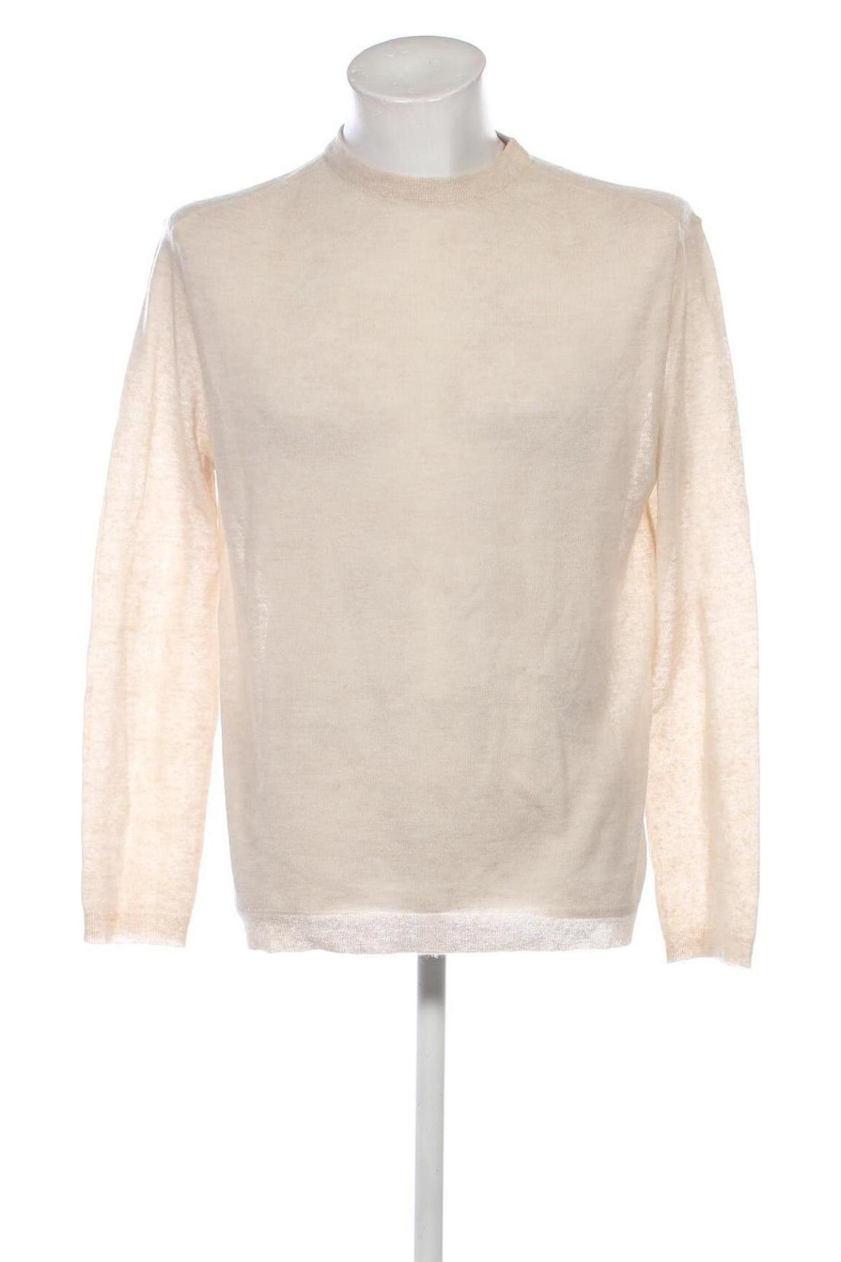 Herrenpullover Zara, Größe M, Farbe Beige, Preis € 11,49