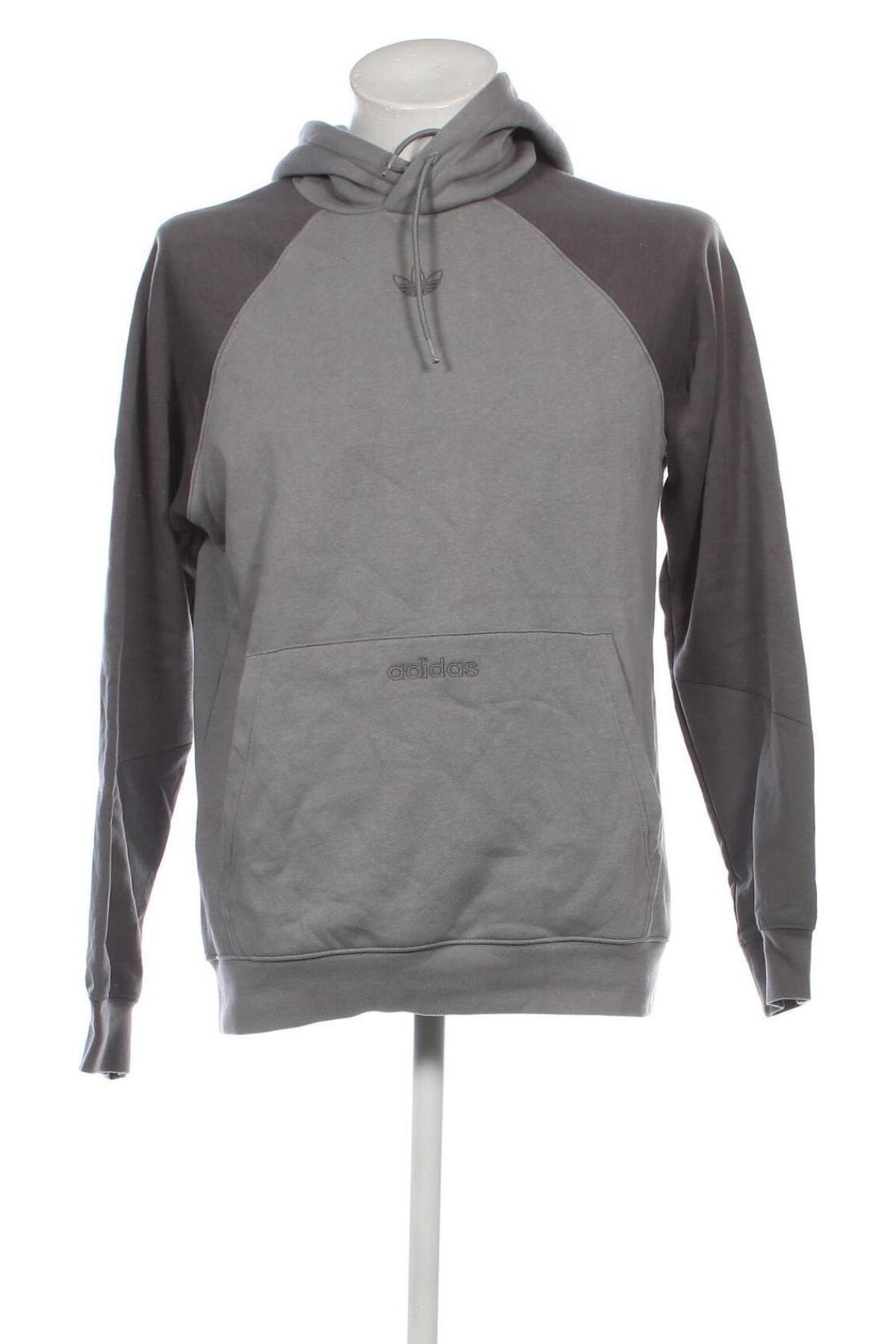 Herren Sweatshirt Adidas Originals, Größe M, Farbe Grau, Preis 38,49 €