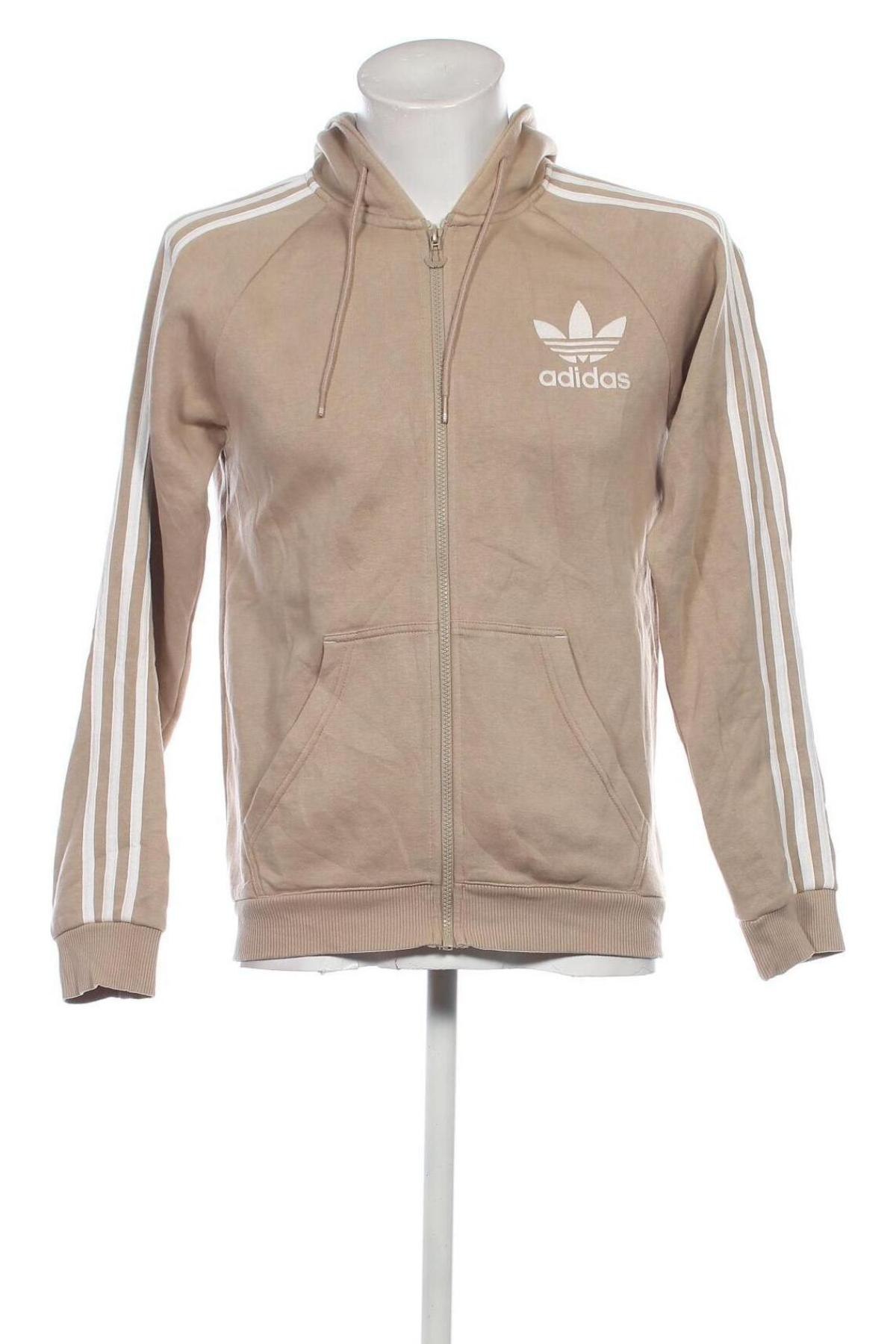 Herren Sweatshirt Adidas Originals, Größe S, Farbe Beige, Preis 38,49 €