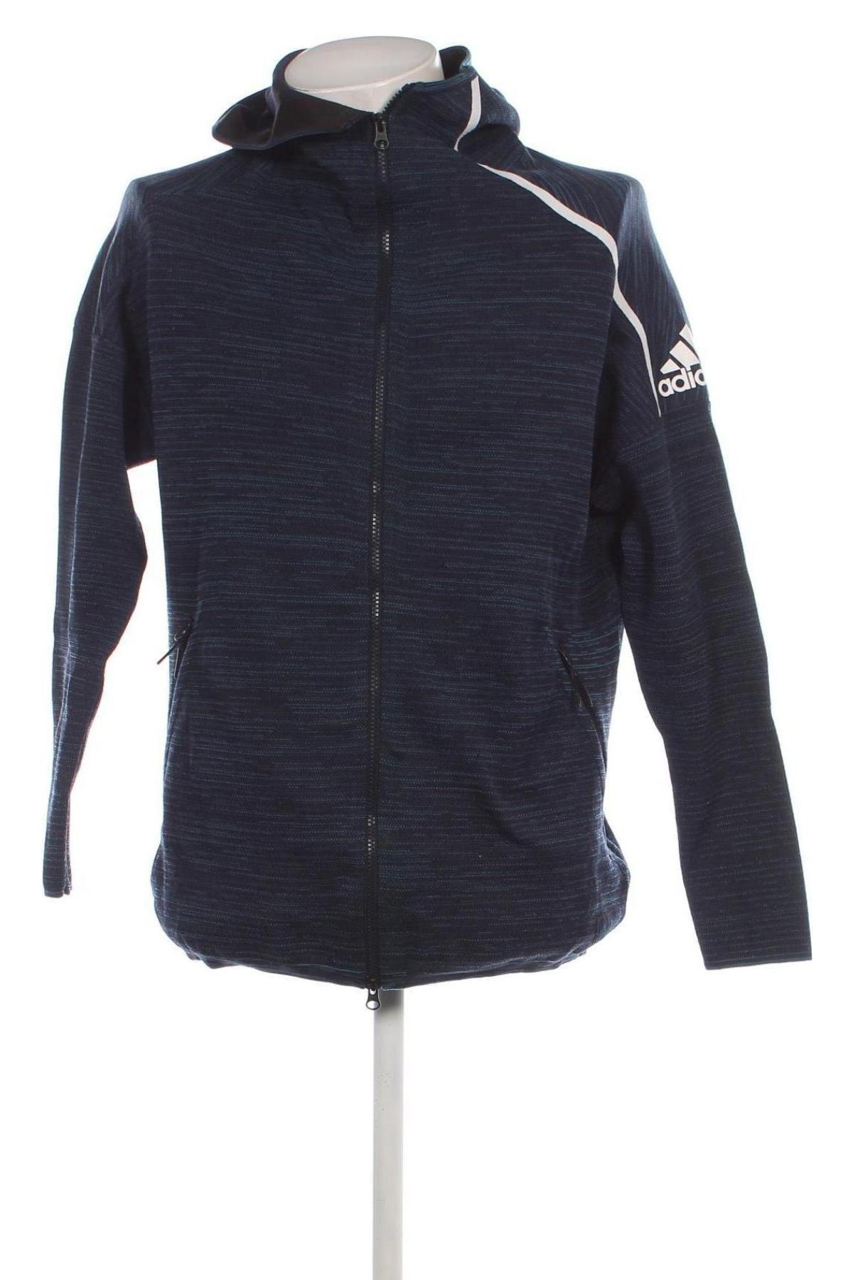 Herren Sweatshirt Adidas, Größe L, Farbe Blau, Preis 74,17 €