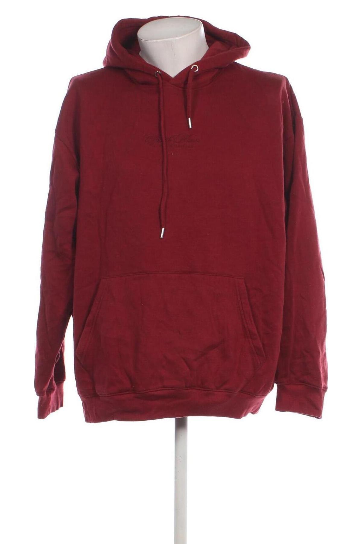 Herren Sweatshirt Boohoo, Größe L, Farbe Rot, Preis € 11,49