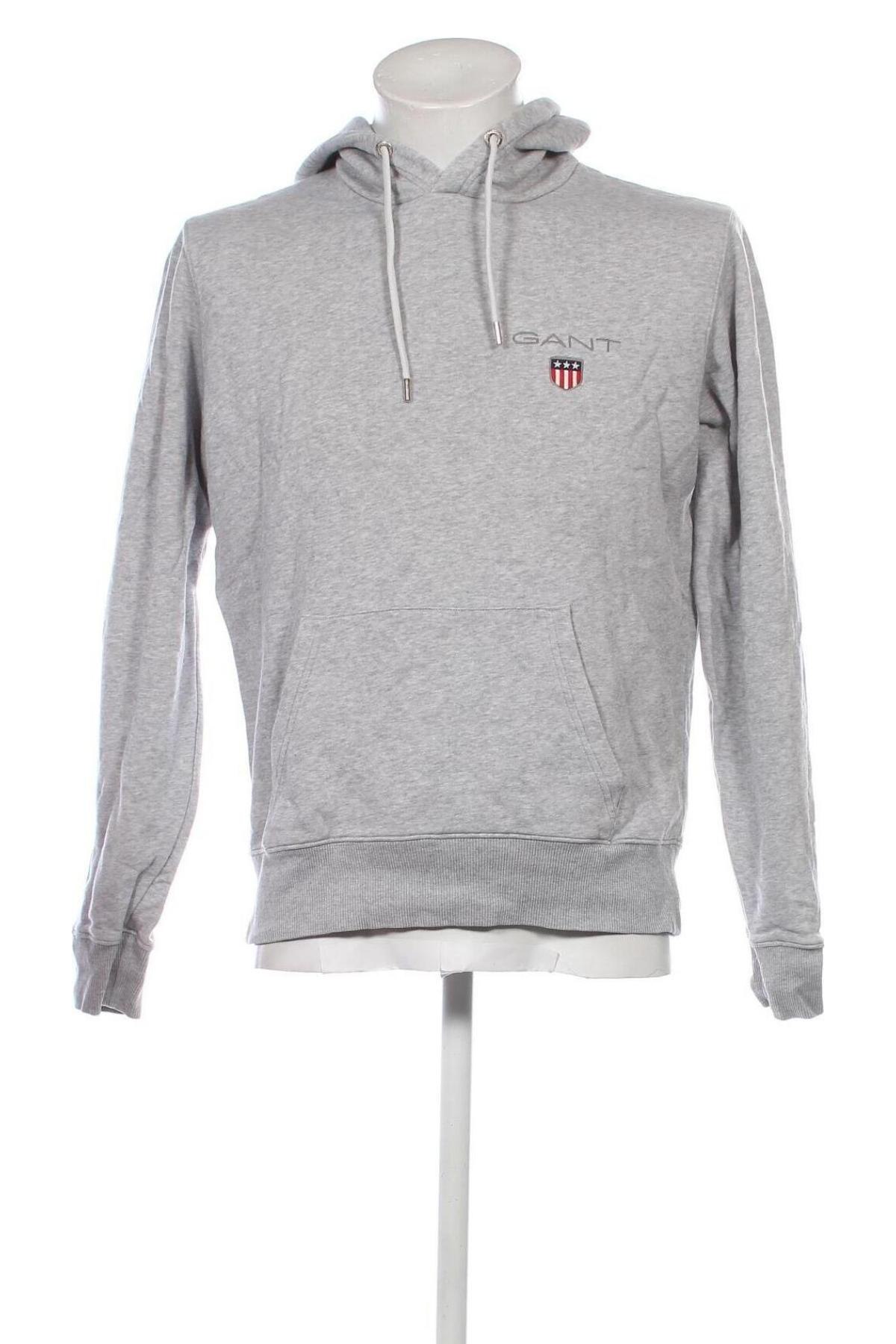 Herren Sweatshirt Gant, Größe L, Farbe Grau, Preis € 48,99