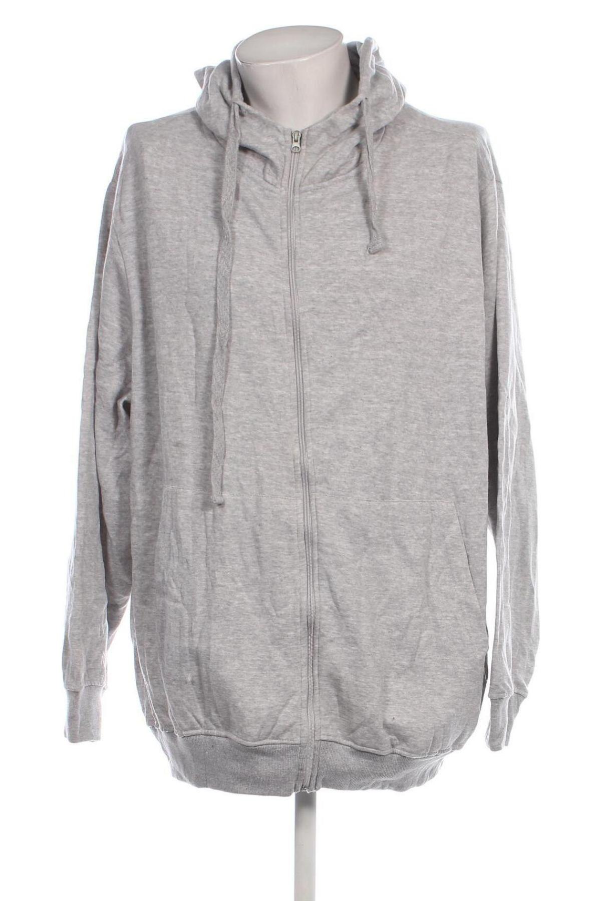 Herren Sweatshirt Identic, Größe 5XL, Farbe Grau, Preis 21,99 €