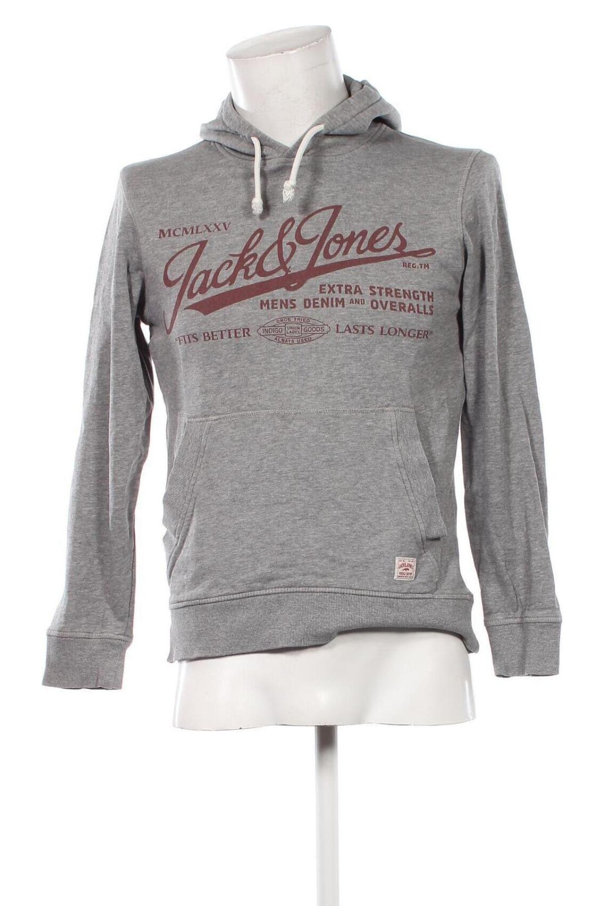 Hanorac de bărbați Jack & Jones, Mărime S, Culoare Gri, Preț 111,99 Lei