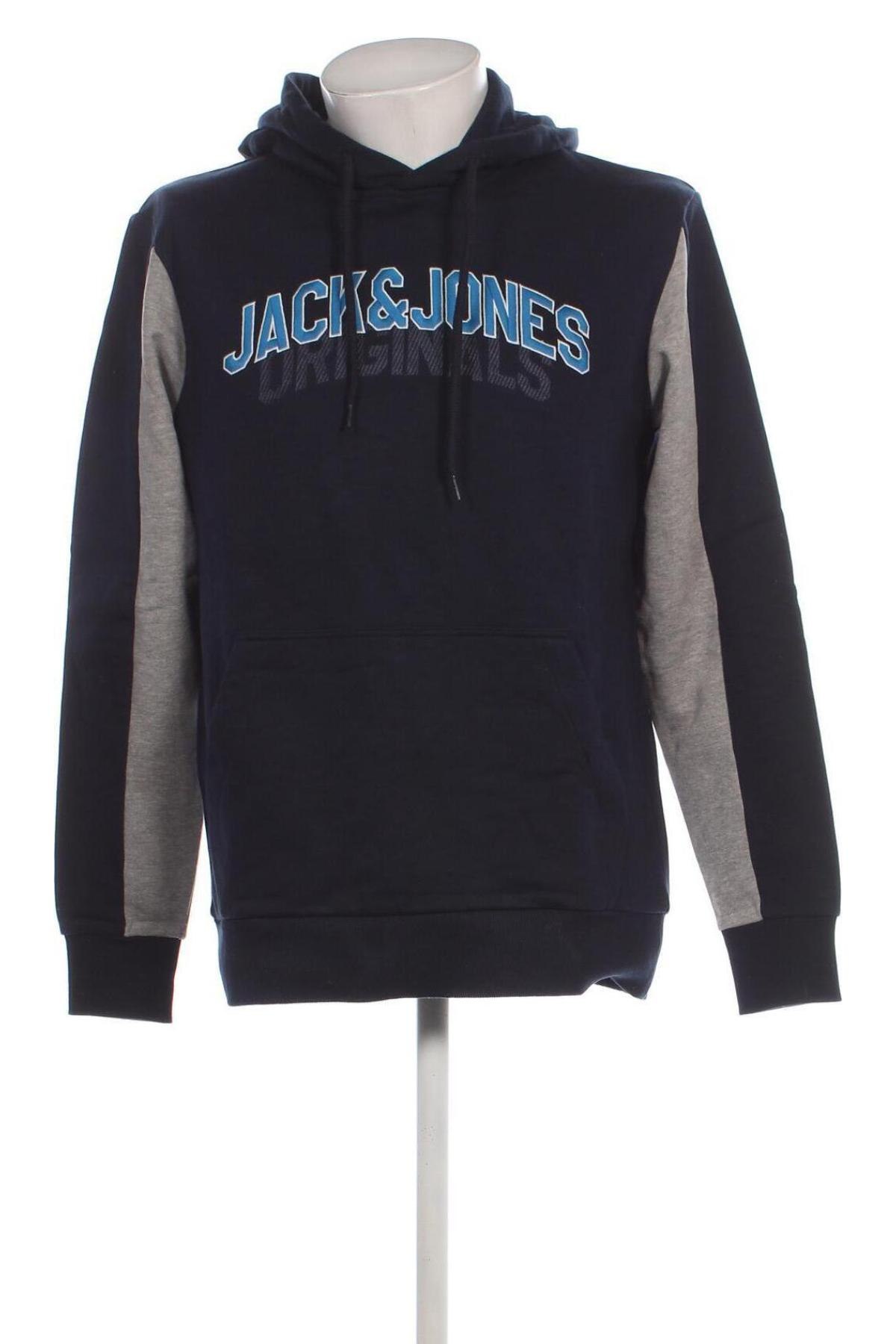 Мъжки суичър Jack & Jones, Размер L, Цвят Син, Цена 53,99 лв.