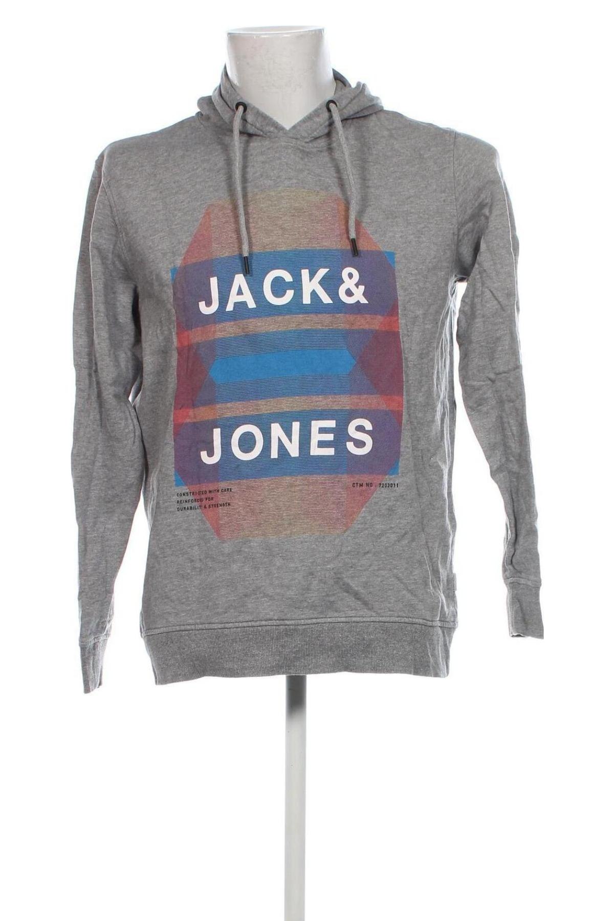 Férfi sweatshirt Jack & Jones, Méret L, Szín Szürke, Ár 3 999 Ft