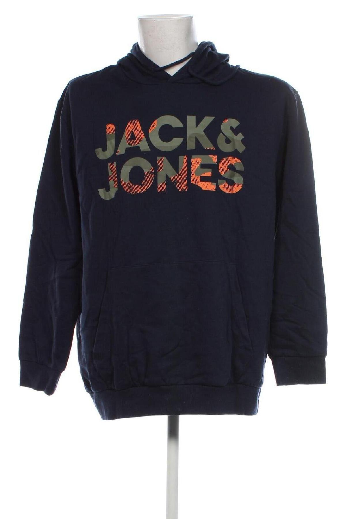 Hanorac de bărbați Jack & Jones, Mărime 3XL, Culoare Albastru, Preț 111,99 Lei