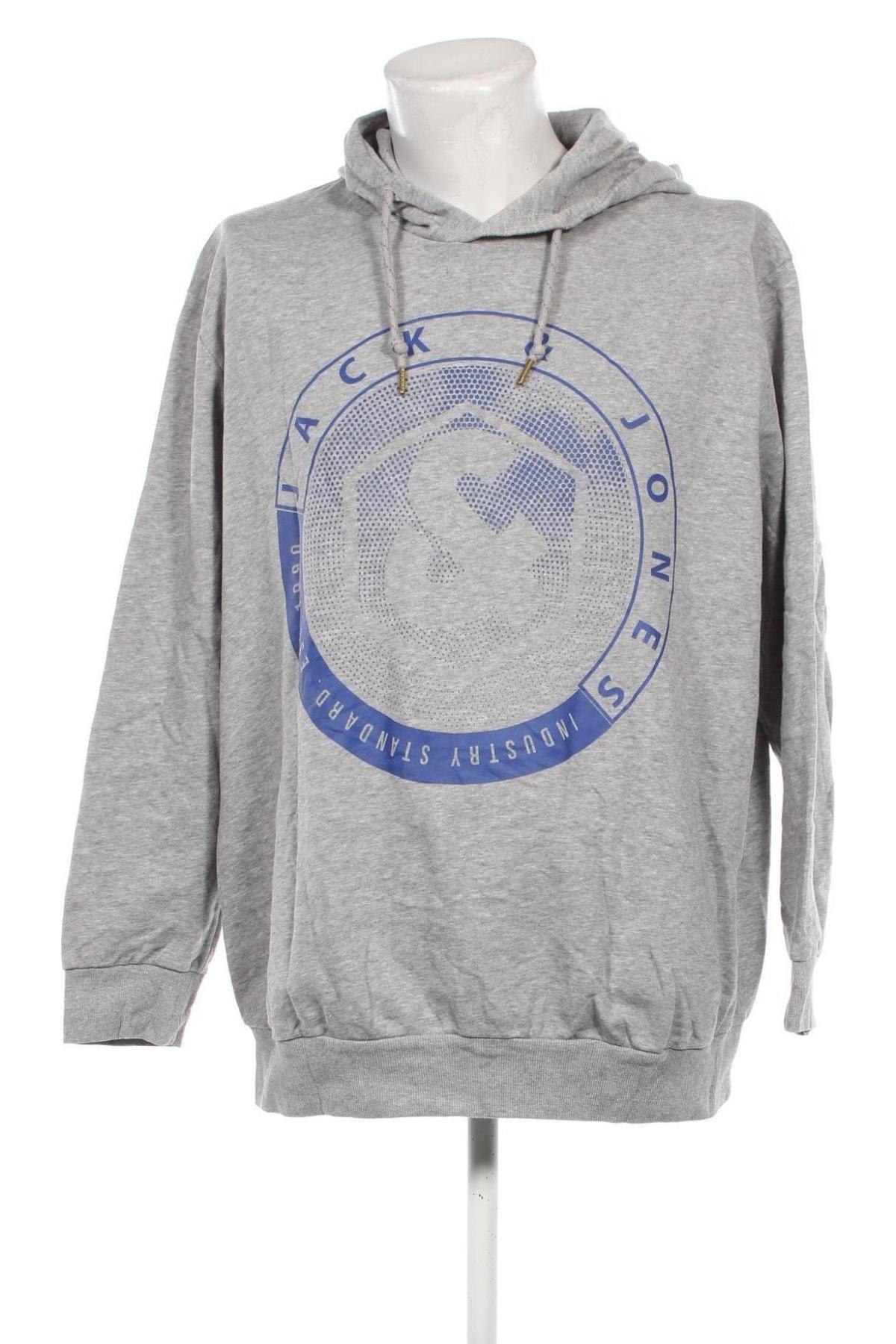 Мъжки суичър Jack & Jones, Размер 3XL, Цвят Сив, Цена 34,49 лв.