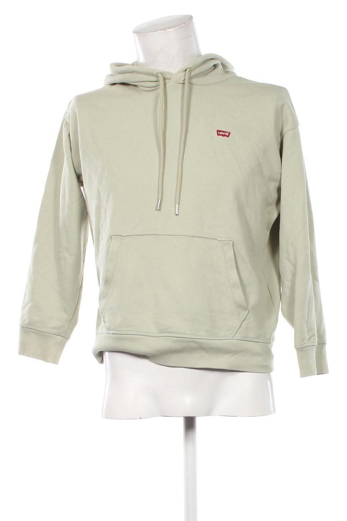 Férfi sweatshirt Levi's, Méret M, Szín Zöld, Ár 16 174 Ft