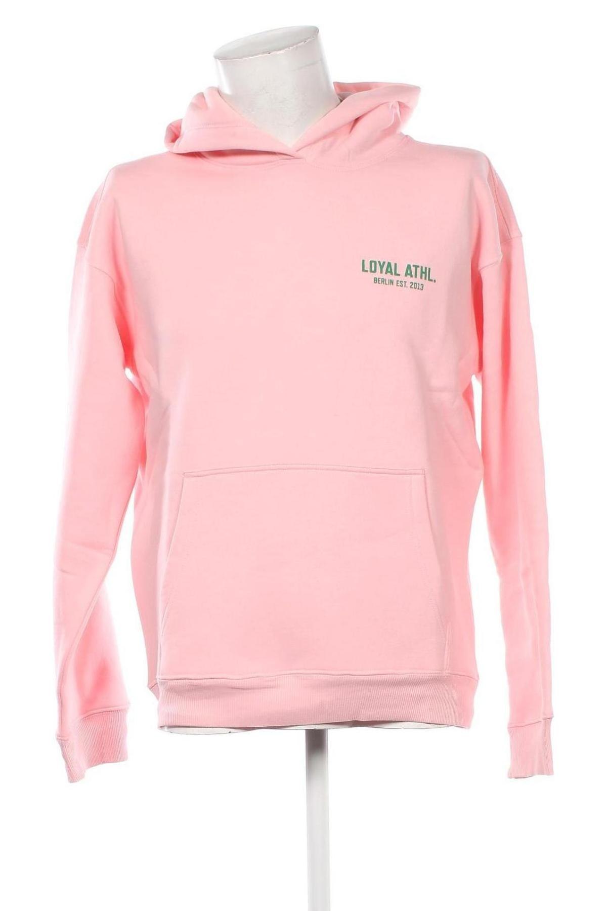 Herren Sweatshirt Loyal athletics, Größe M, Farbe Rosa, Preis 22,99 €