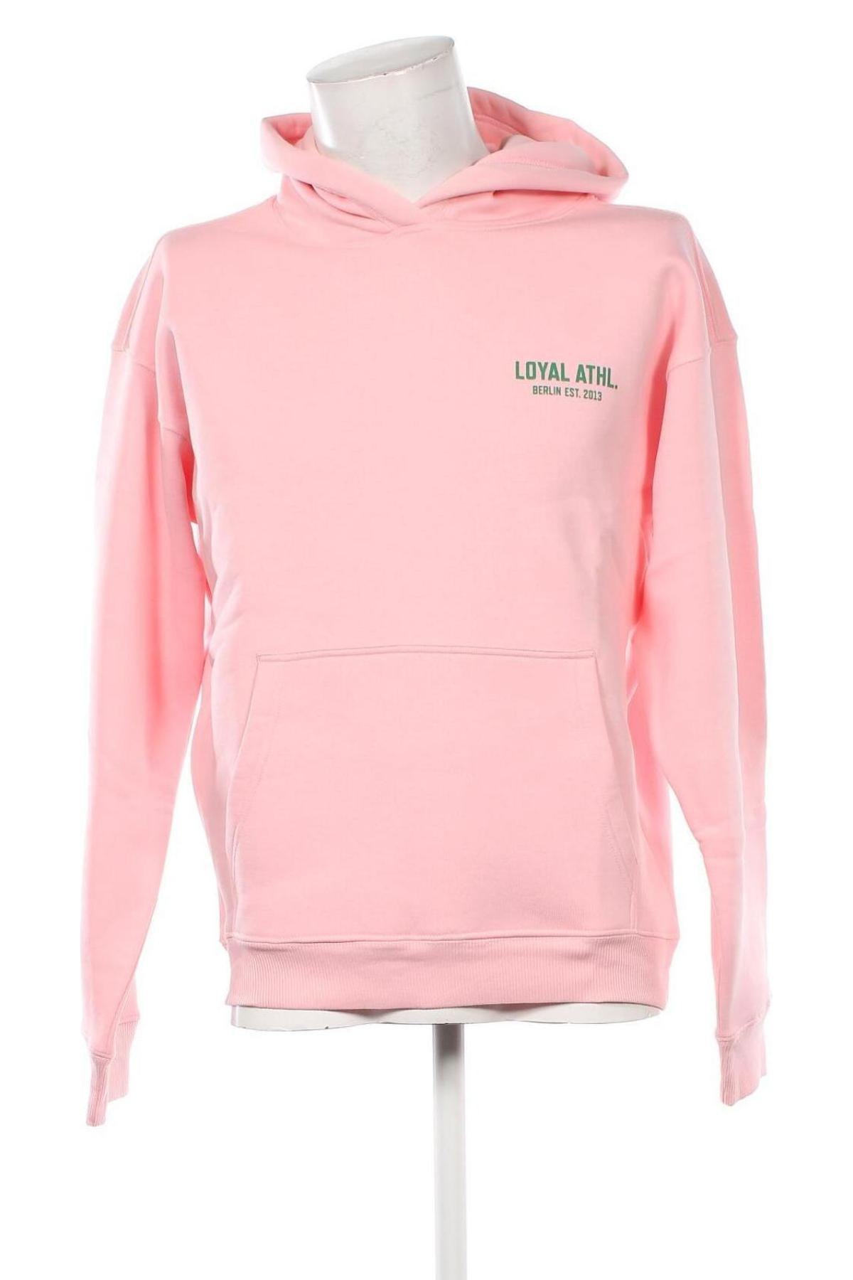 Herren Sweatshirt Loyal athletics, Größe M, Farbe Rosa, Preis 14,49 €