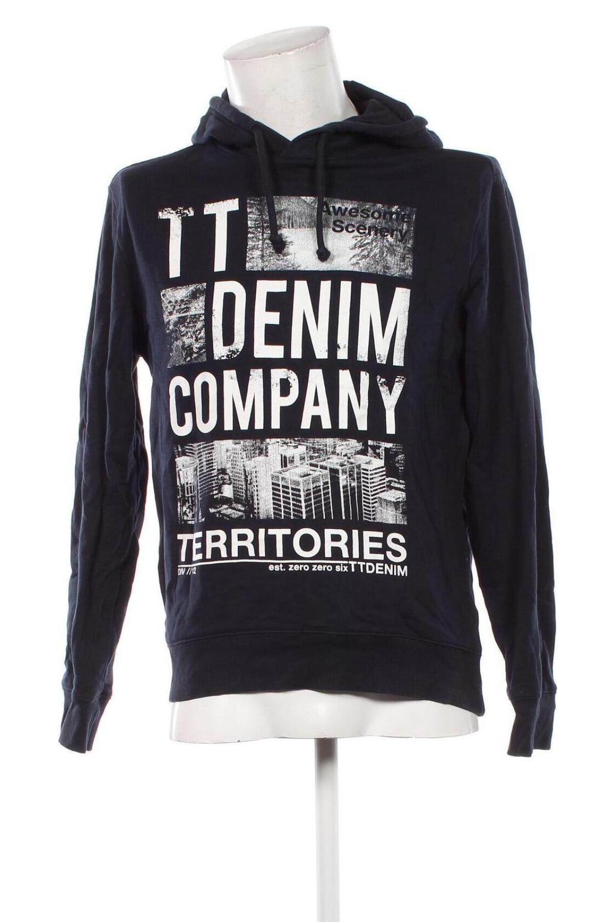 Herren Sweatshirt Tom Tailor, Größe L, Farbe Blau, Preis € 28,99