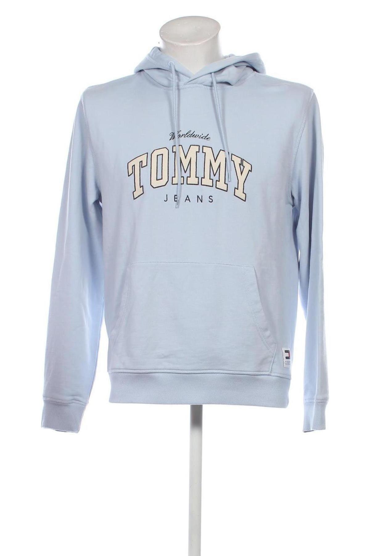 Męska bluza Tommy Jeans, Rozmiar S, Kolor Niebieski, Cena 582,99 zł