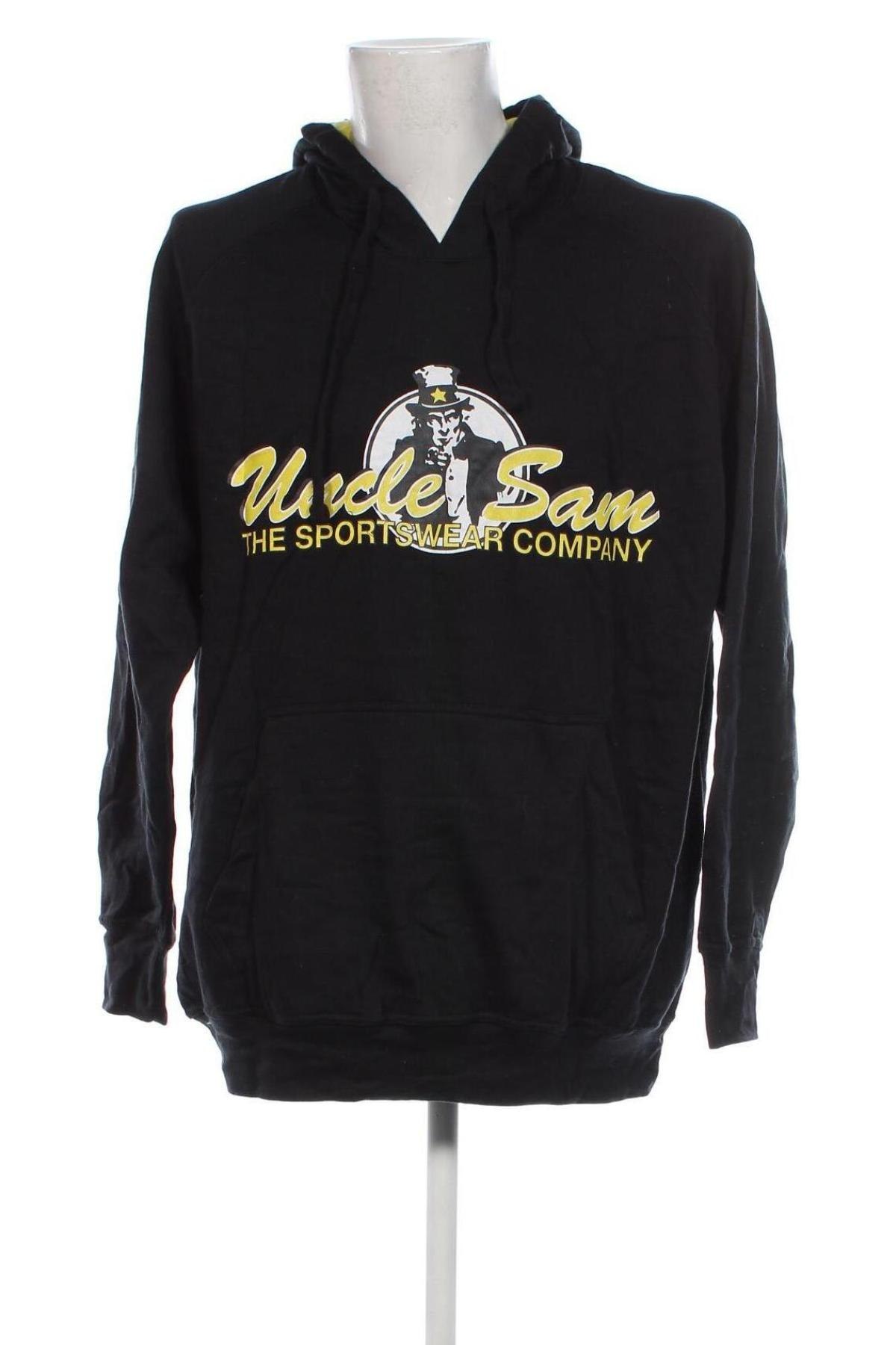 Herren Sweatshirt Uncle Sam, Größe XXL, Farbe Schwarz, Preis € 15,49