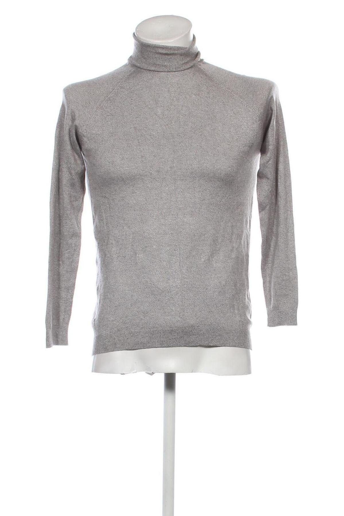 Herren Rollkragen Zara Man, Größe S, Farbe Grau, Preis € 11,49