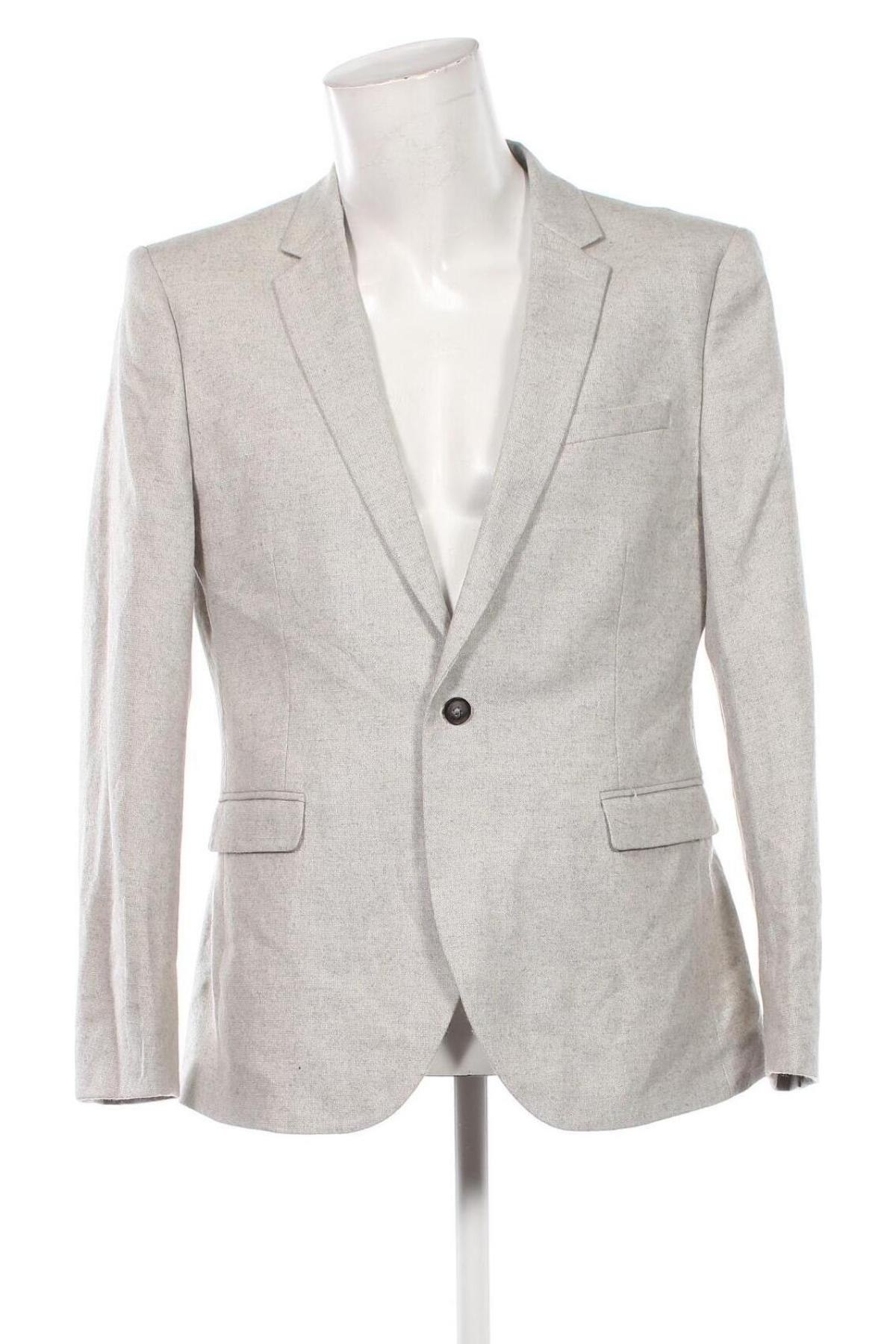 Herren Sakko Topman, Größe XL, Farbe Grau, Preis € 15,99