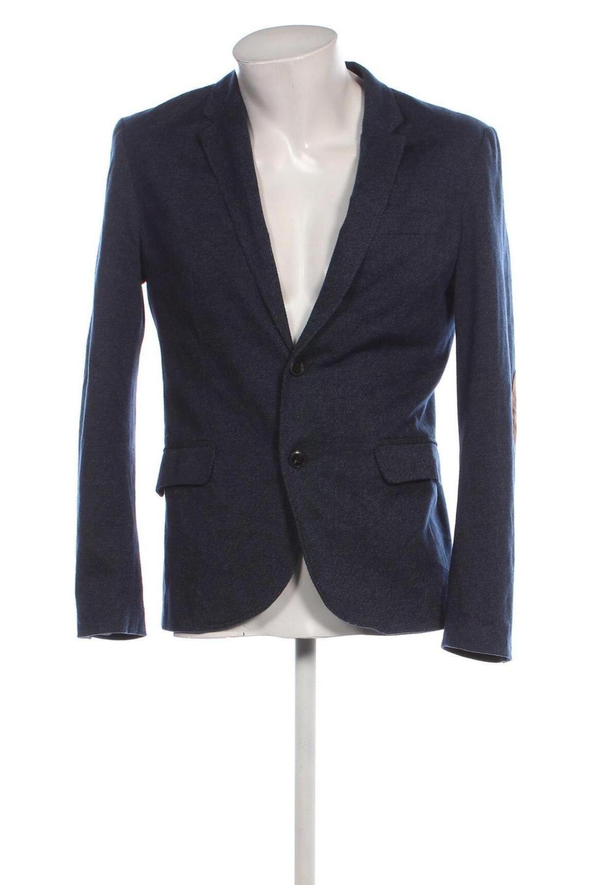 Herren Sakko Zara, Größe S, Farbe Blau, Preis € 29,92