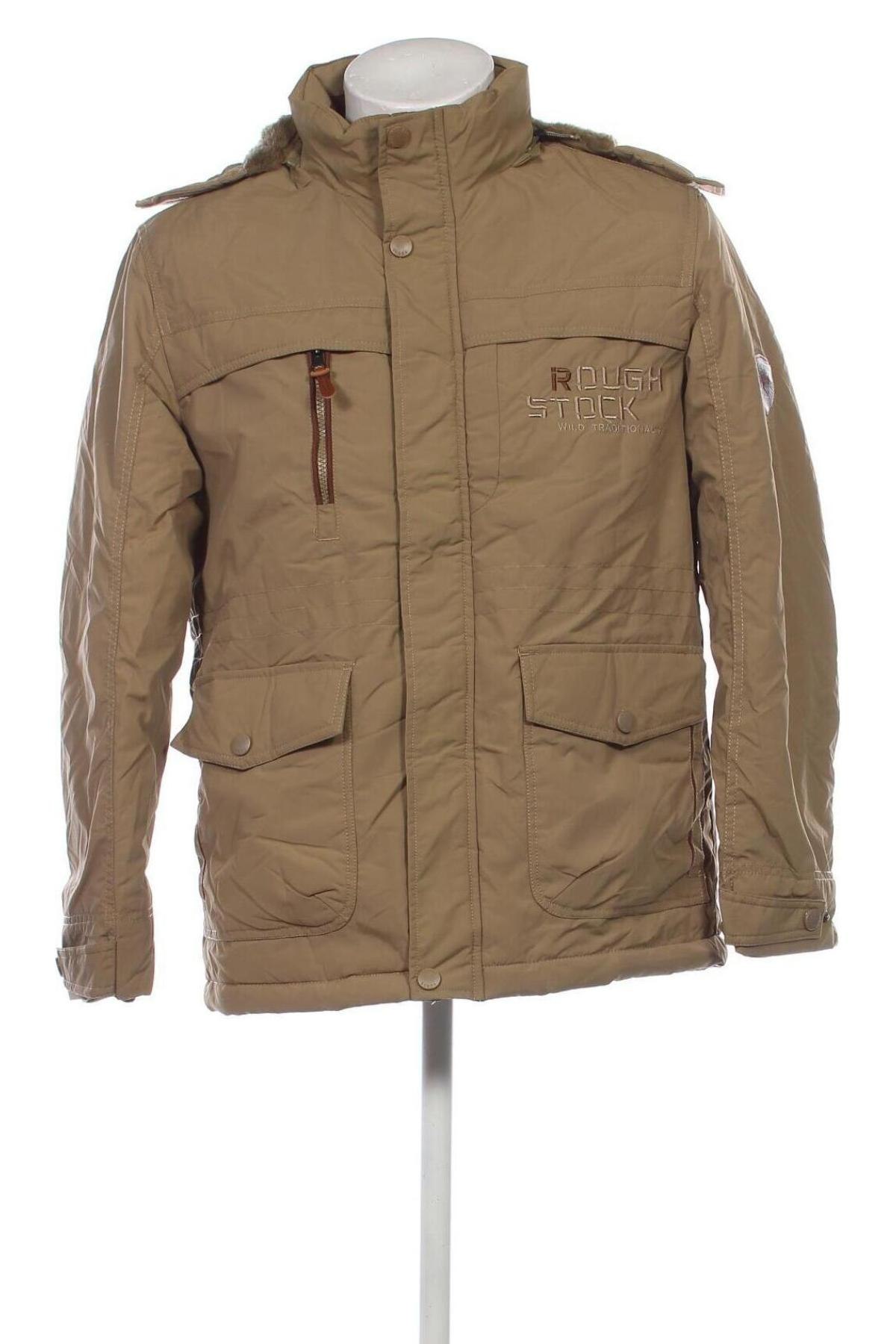 Herrenjacke, Größe M, Farbe Beige, Preis 16,99 €