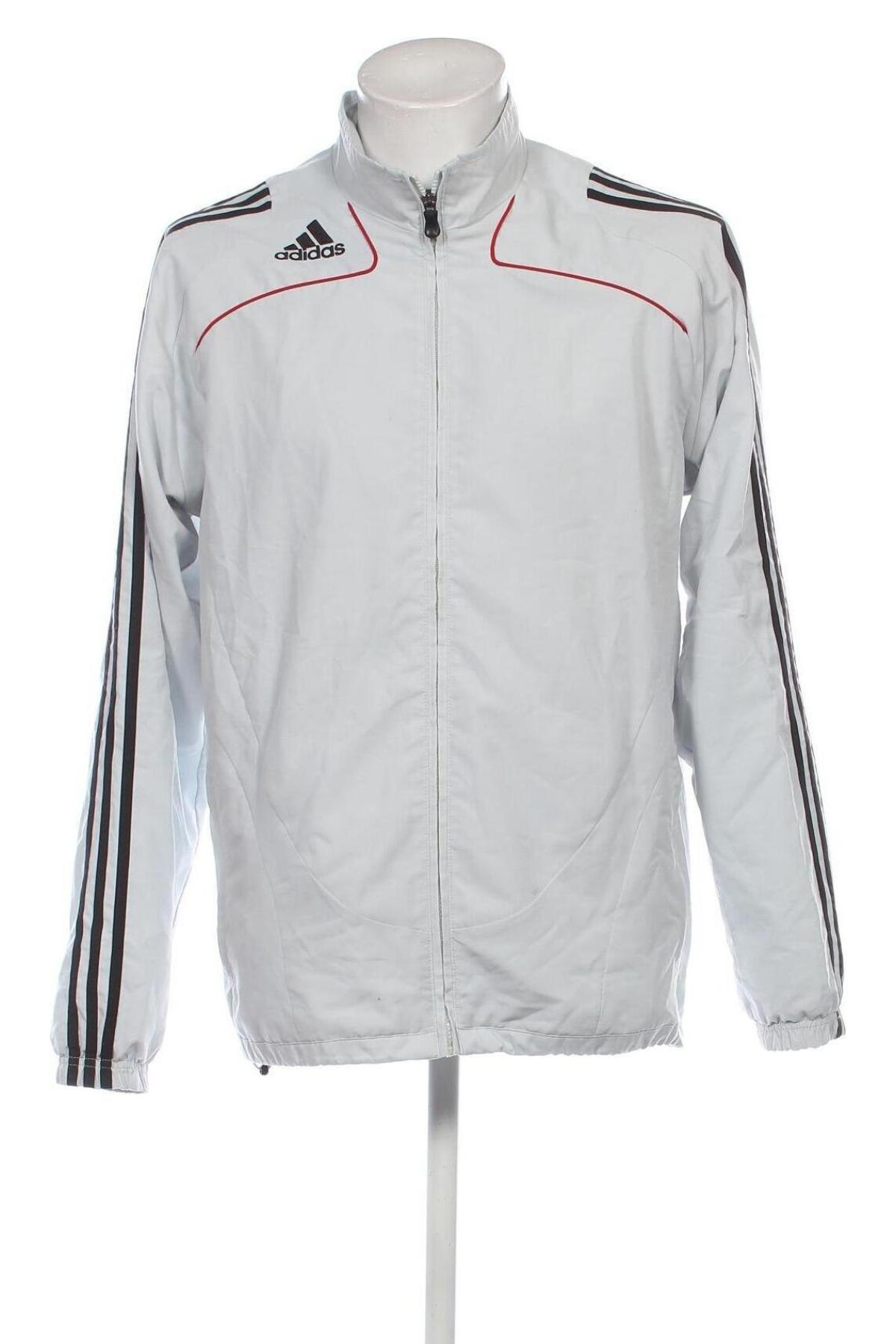 Herrenjacke Adidas, Größe XL, Farbe Grau, Preis € 57,49