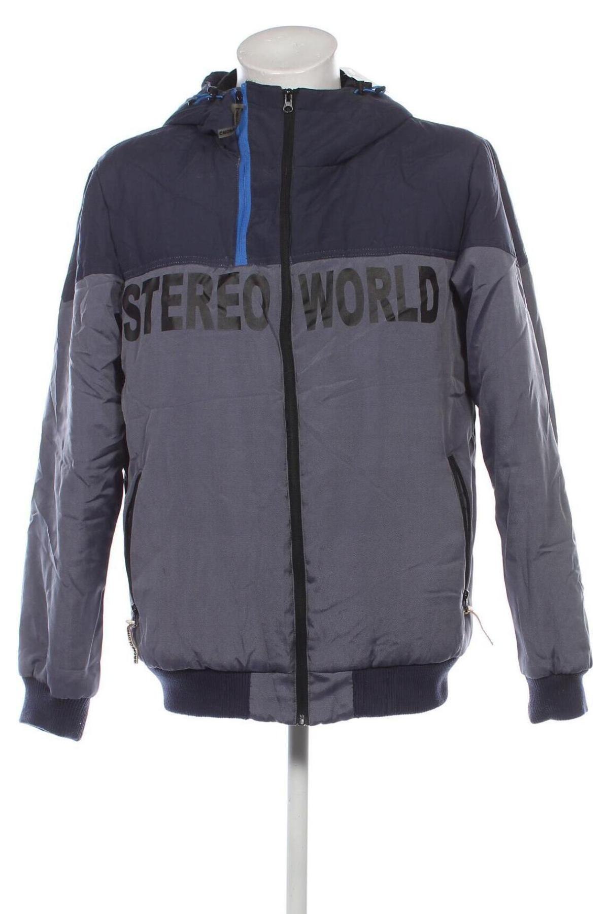 Herrenjacke Cropp, Größe XL, Farbe Blau, Preis 18,49 €