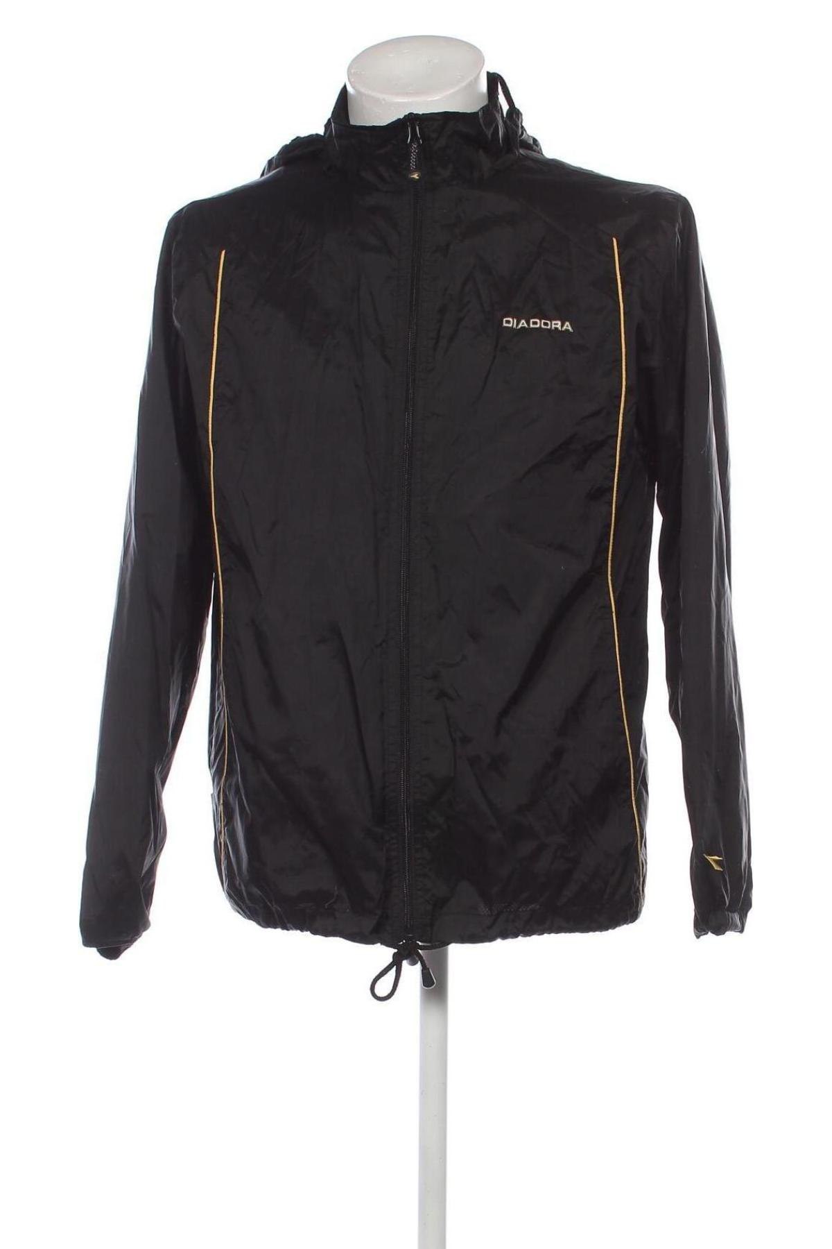 Herrenjacke Diadora, Größe M, Farbe Schwarz, Preis 29,99 €