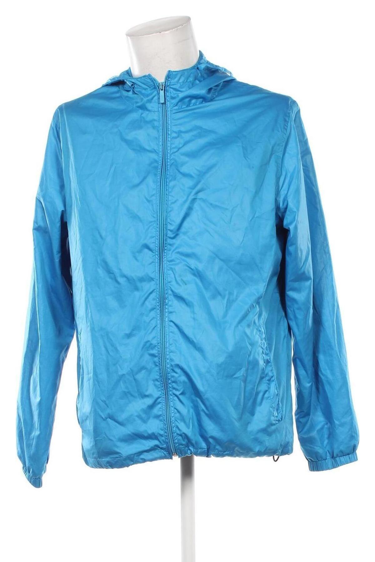 Herrenjacke Fishbone, Größe XL, Farbe Blau, Preis 16,49 €