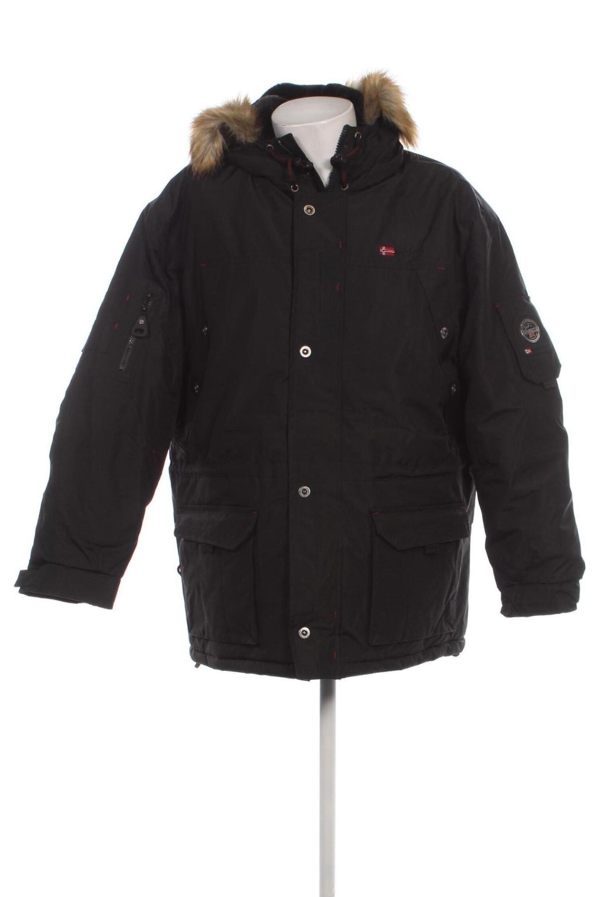 Herrenjacke Geographical Norway, Größe XL, Farbe Schwarz, Preis € 61,49