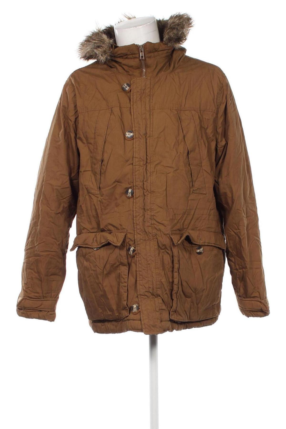 Herrenjacke H&M Divided, Größe XL, Farbe Braun, Preis 16,99 €