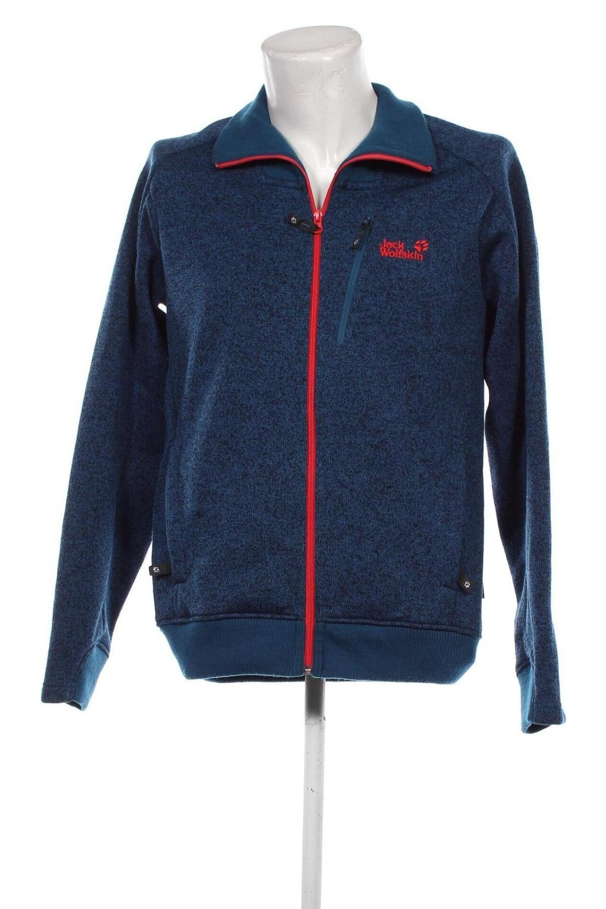 Herrenjacke Jack Wolfskin, Größe L, Farbe Blau, Preis 43,49 €