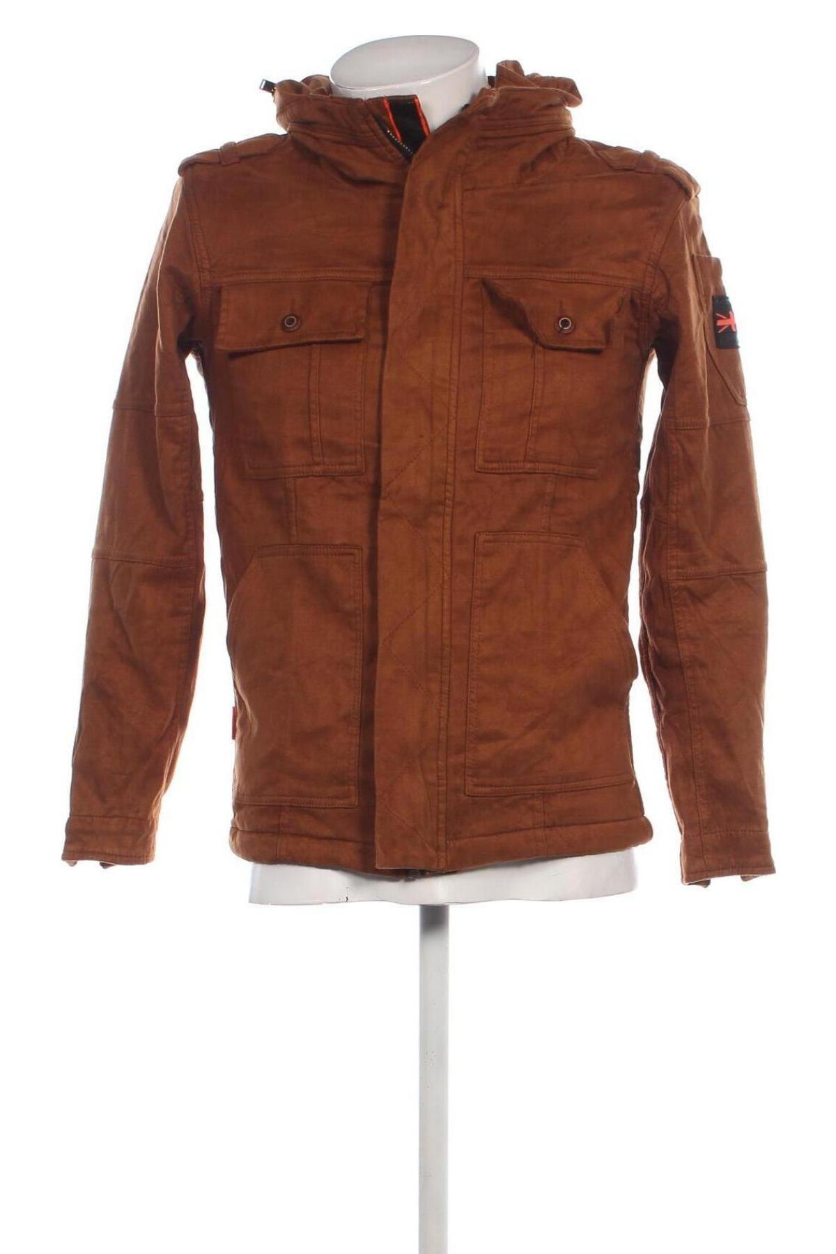 Herrenjacke Superdry, Größe M, Farbe Braun, Preis 42,49 €