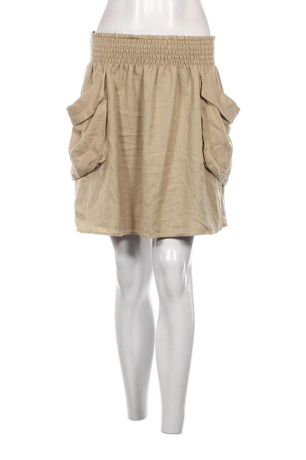 Rock H&M, Größe M, Farbe Beige, Preis 4,99 €