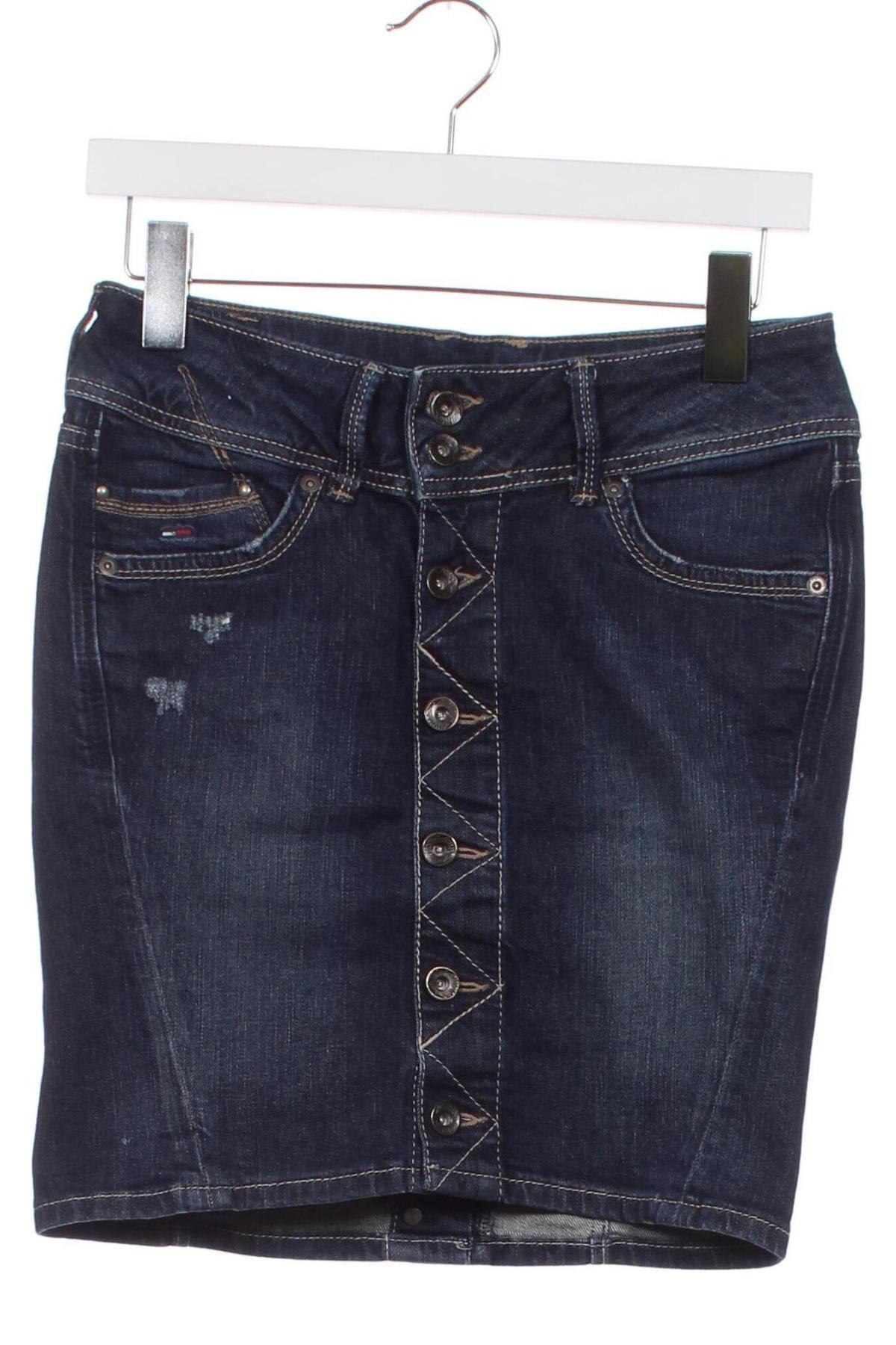 Φούστα Hilfiger Denim, Μέγεθος XS, Χρώμα Μπλέ, Τιμή 20,10 €