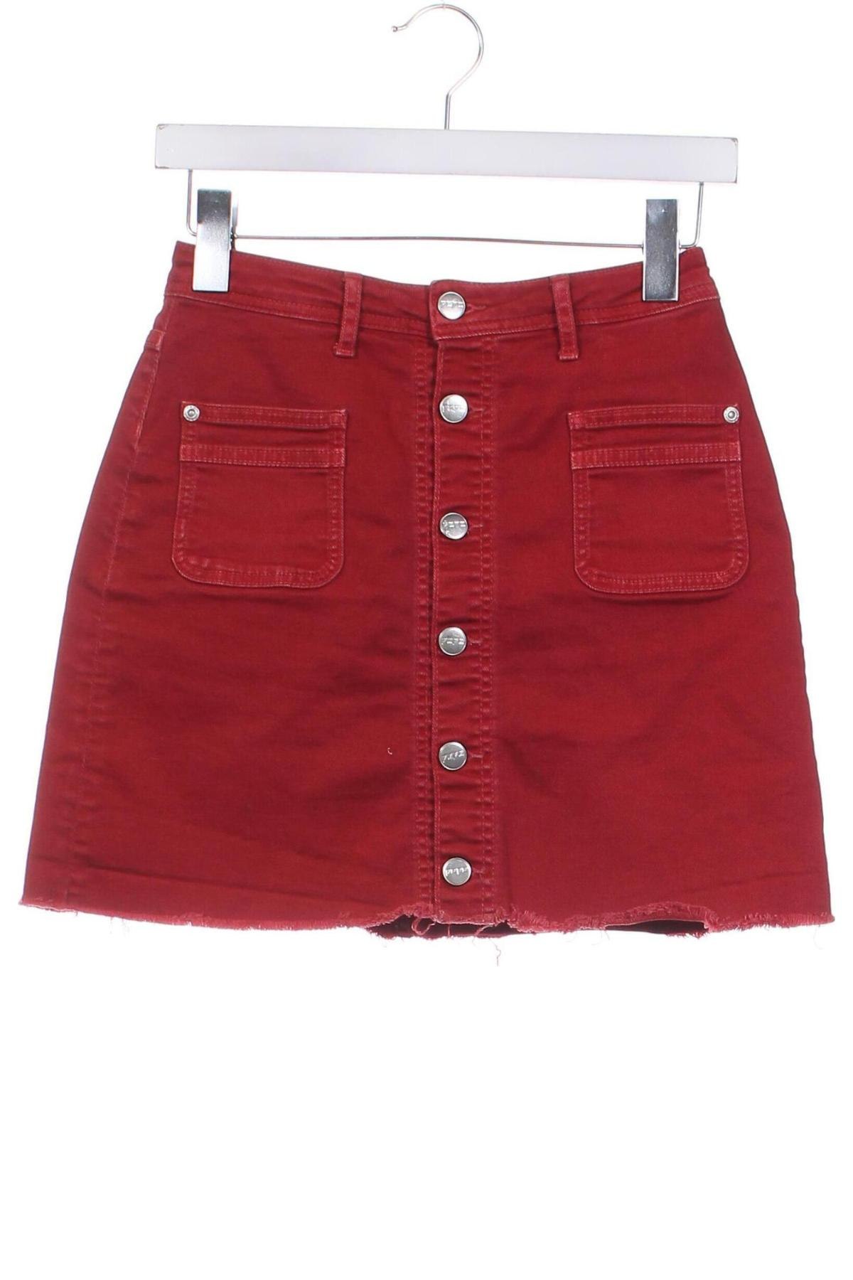 Rock Pepe Jeans, Größe XS, Farbe Rot, Preis € 18,49