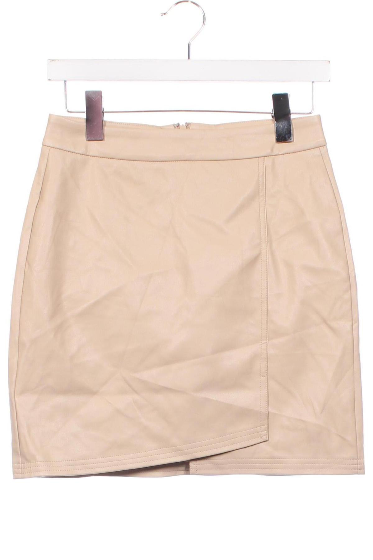 Rock VILA, Größe XS, Farbe Beige, Preis 7,49 €