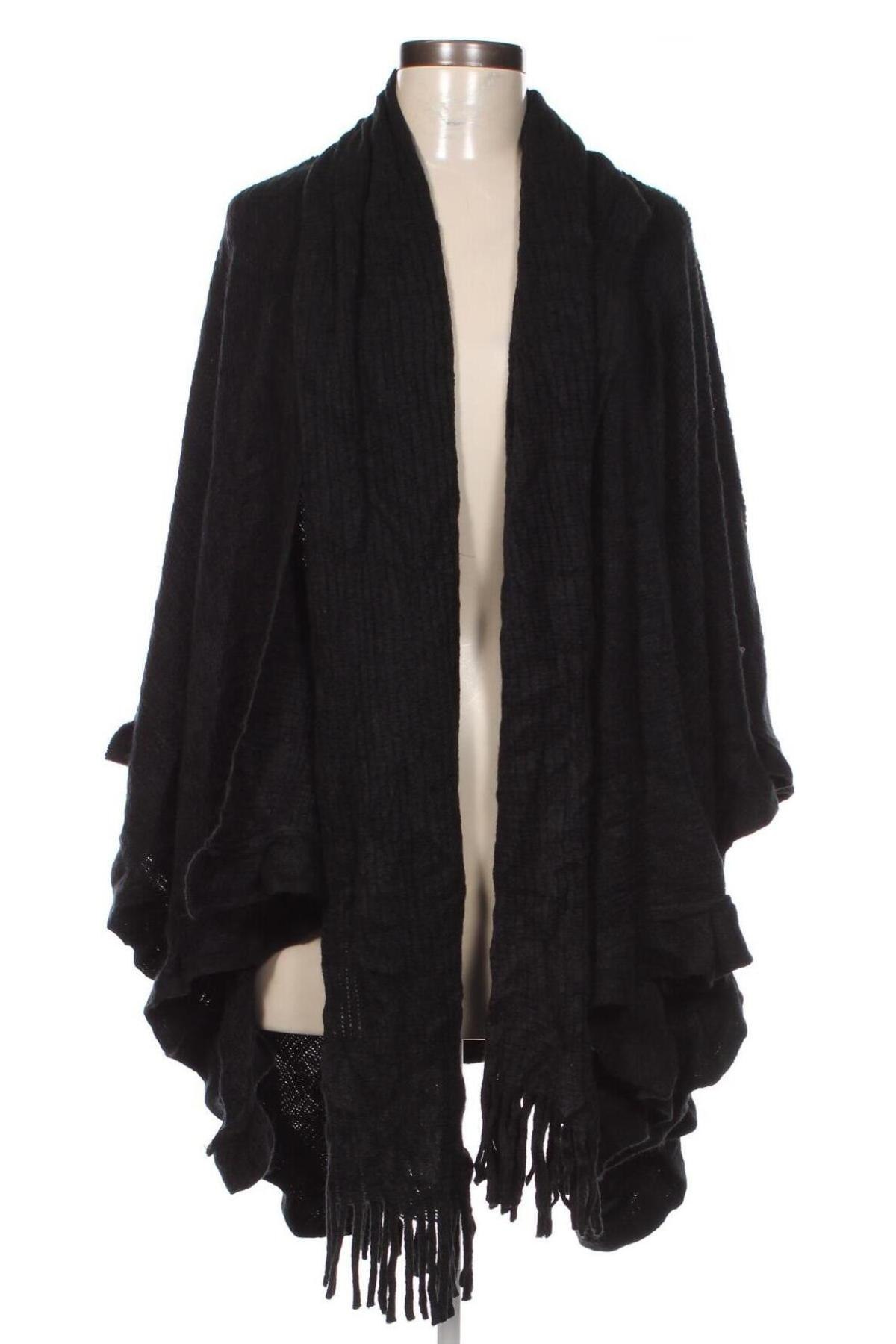 Poncho DAVID, Größe M, Farbe Schwarz, Preis € 16,49