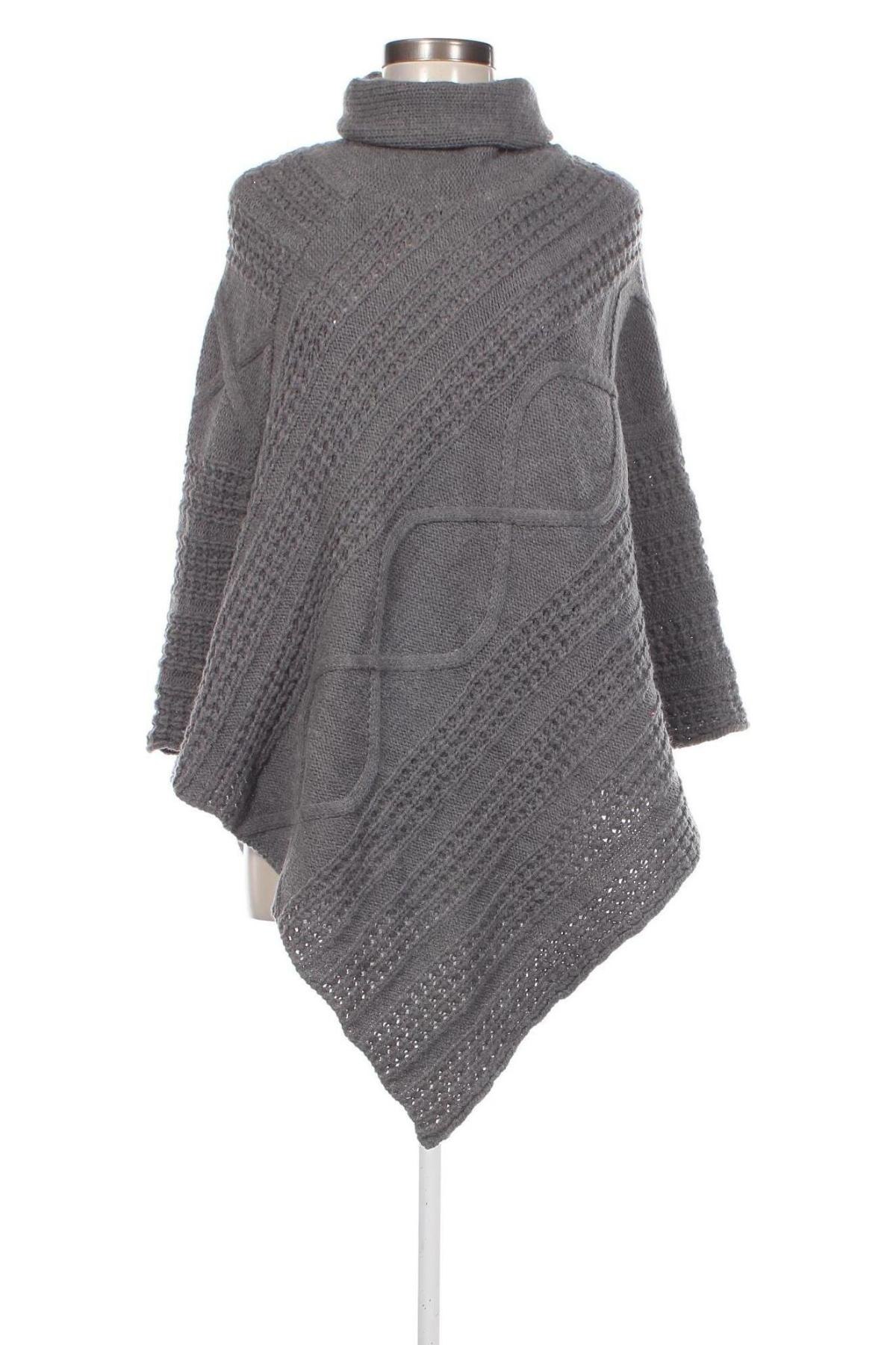 Poncho Minus, Mărime M, Culoare Gri, Preț 145,99 Lei