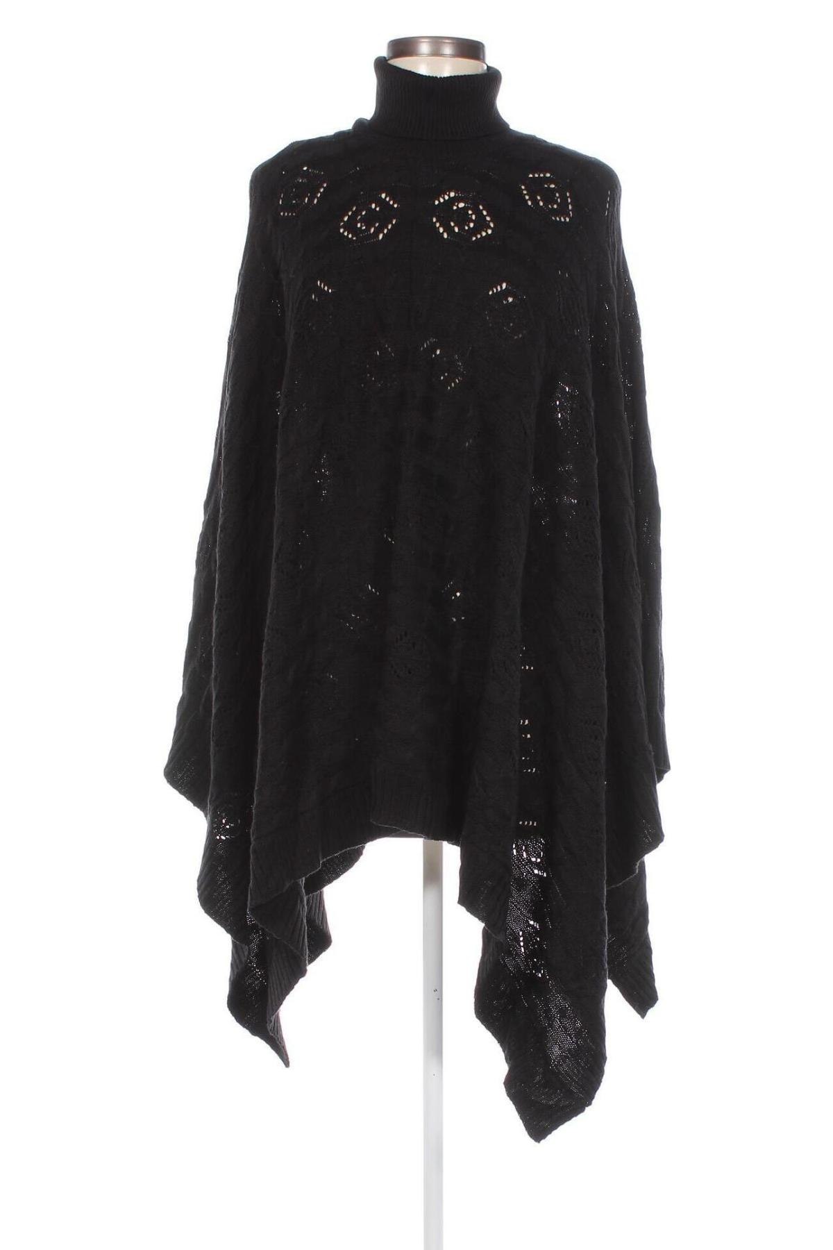 Poncho Susan Graver, Mărime S, Culoare Negru, Preț 95,99 Lei